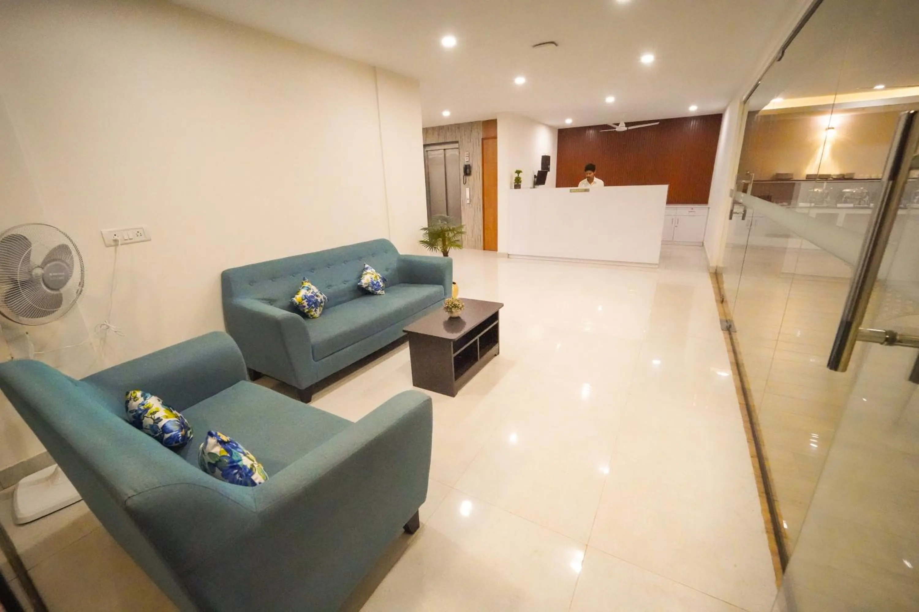 Lobby or reception in Hotel Wayfarer