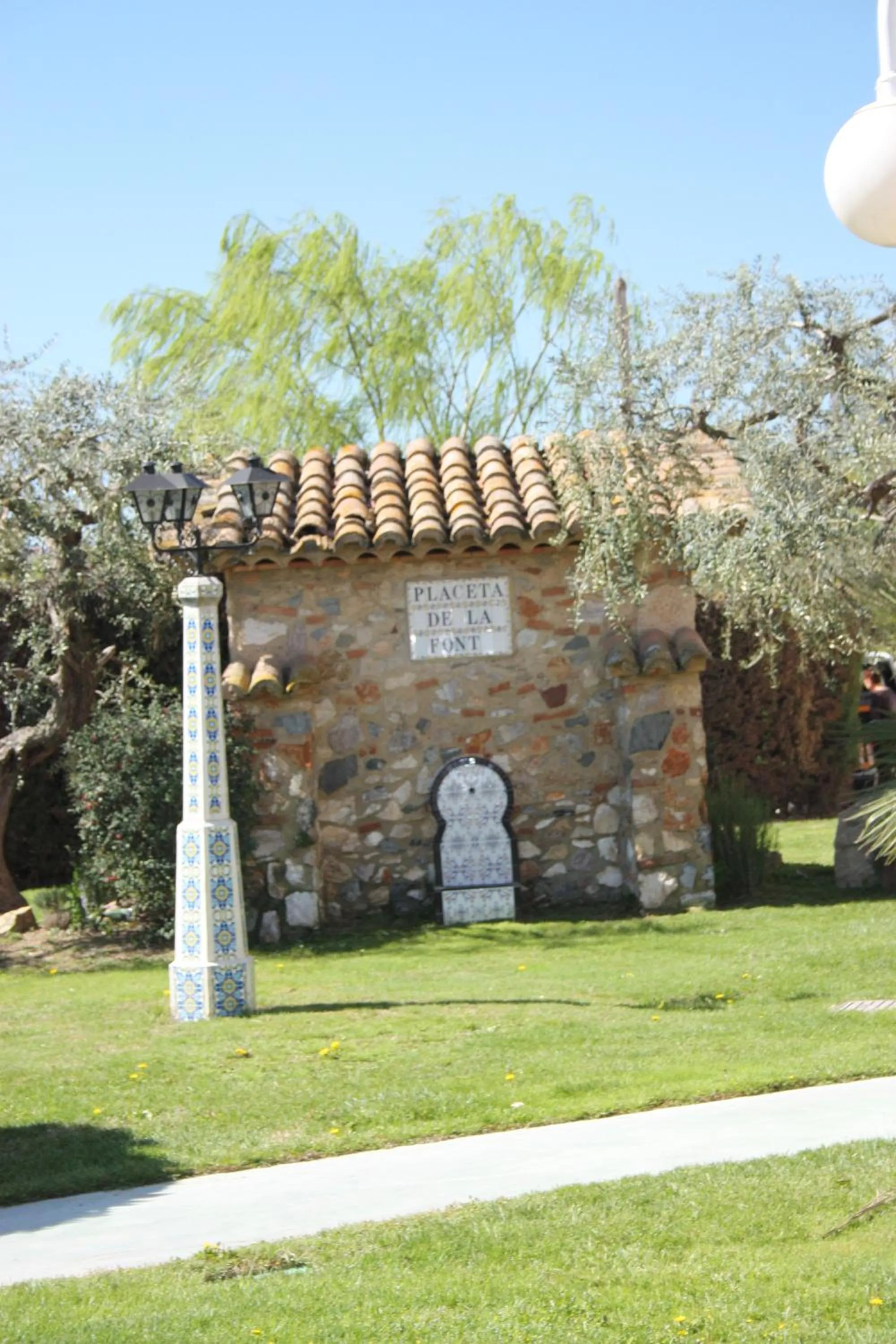 Garden in Mas Gallau