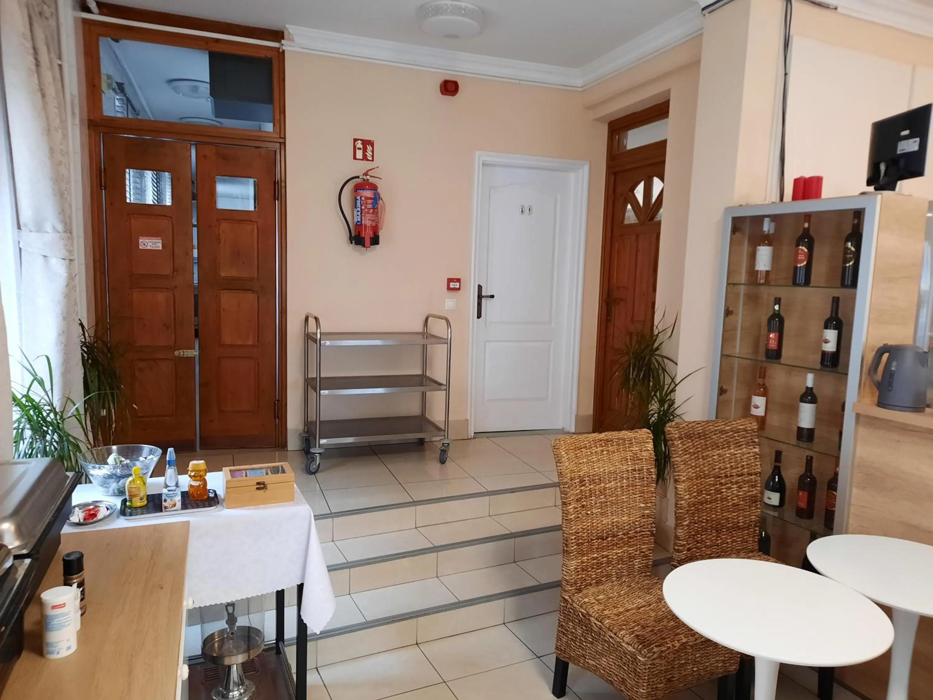 Dining area in Végvári Hotel Eger