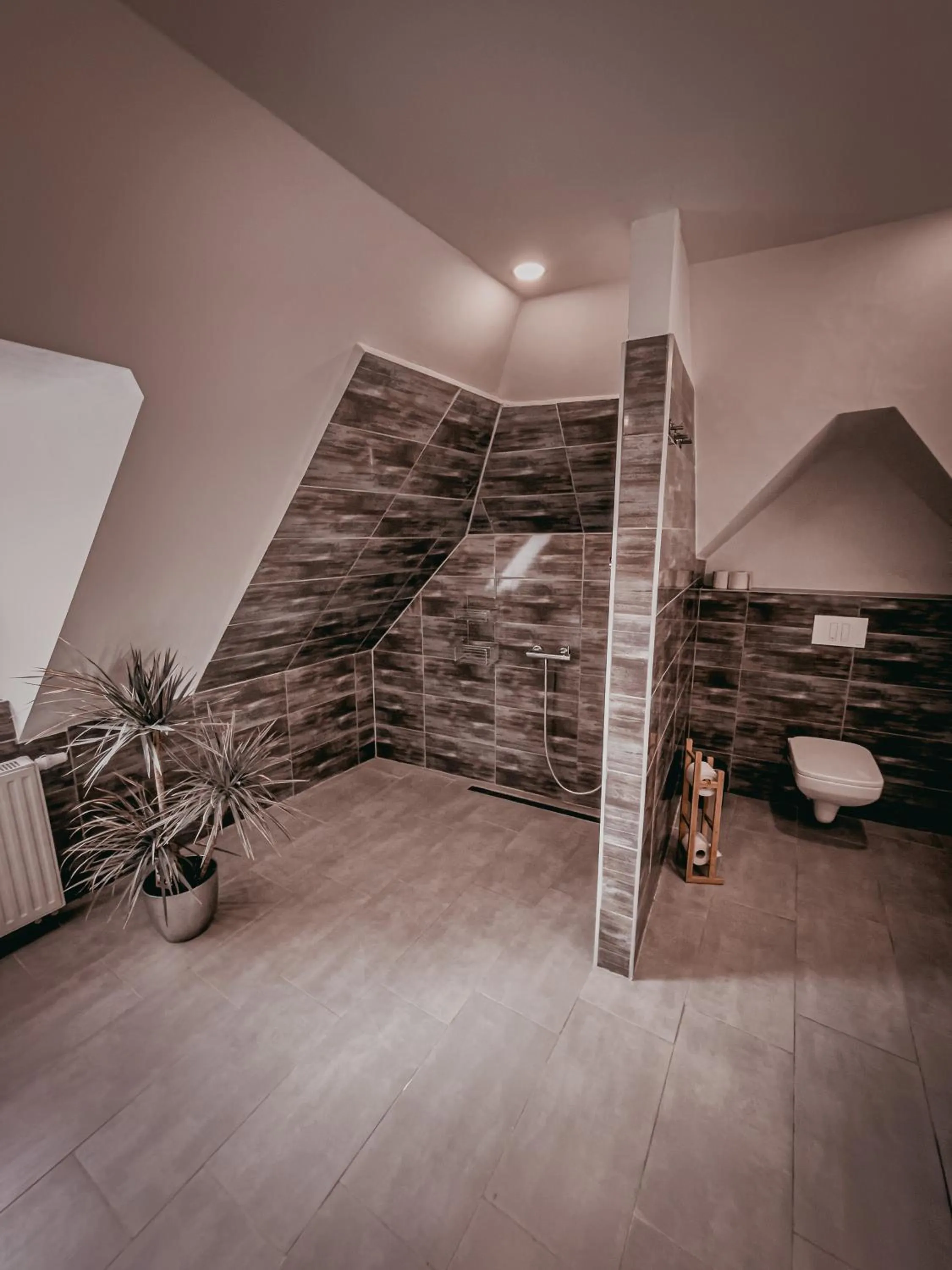 Toilet in Végvári Hotel Eger