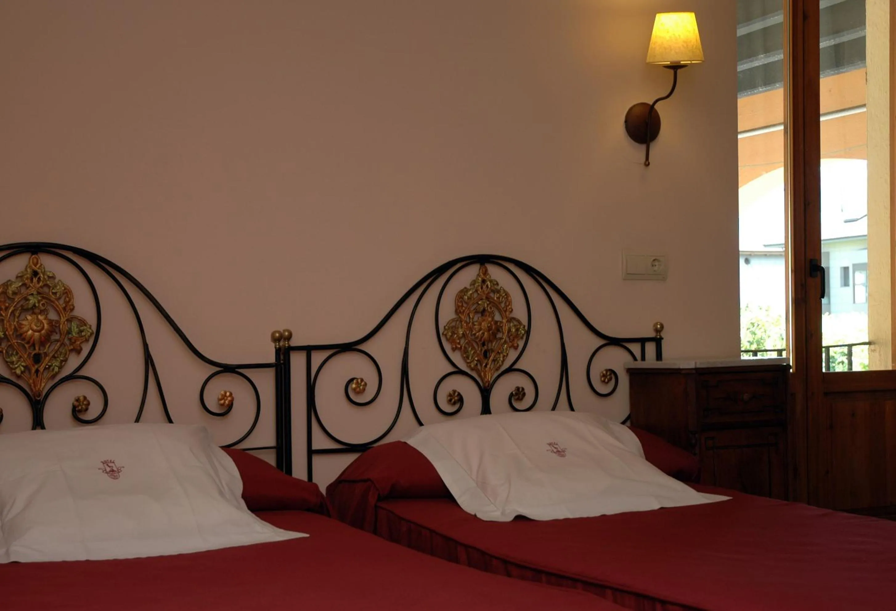 Bed in Hotel Andria