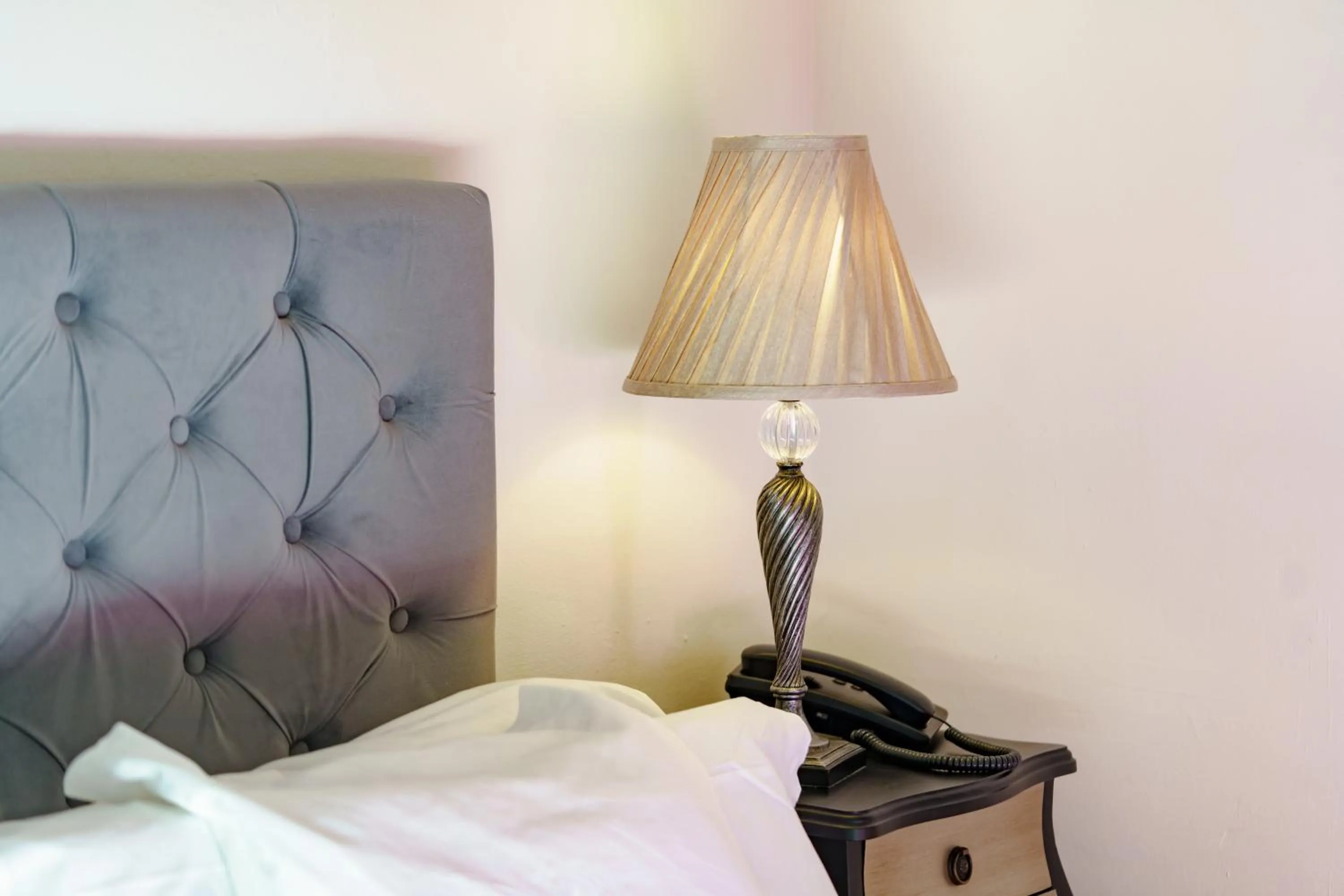 Decorative detail, Bed in Palacio de Santa Inés