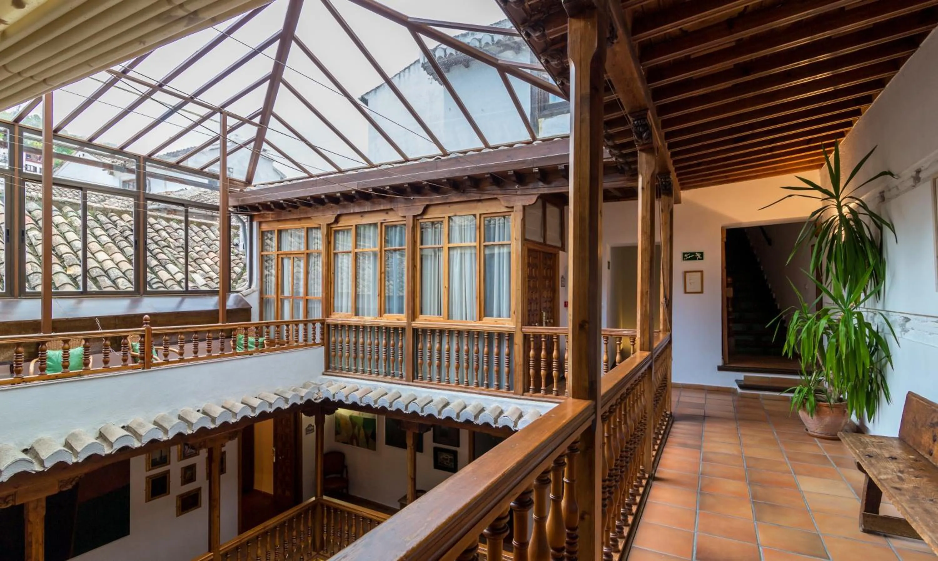 Patio in Palacio de Santa Inés