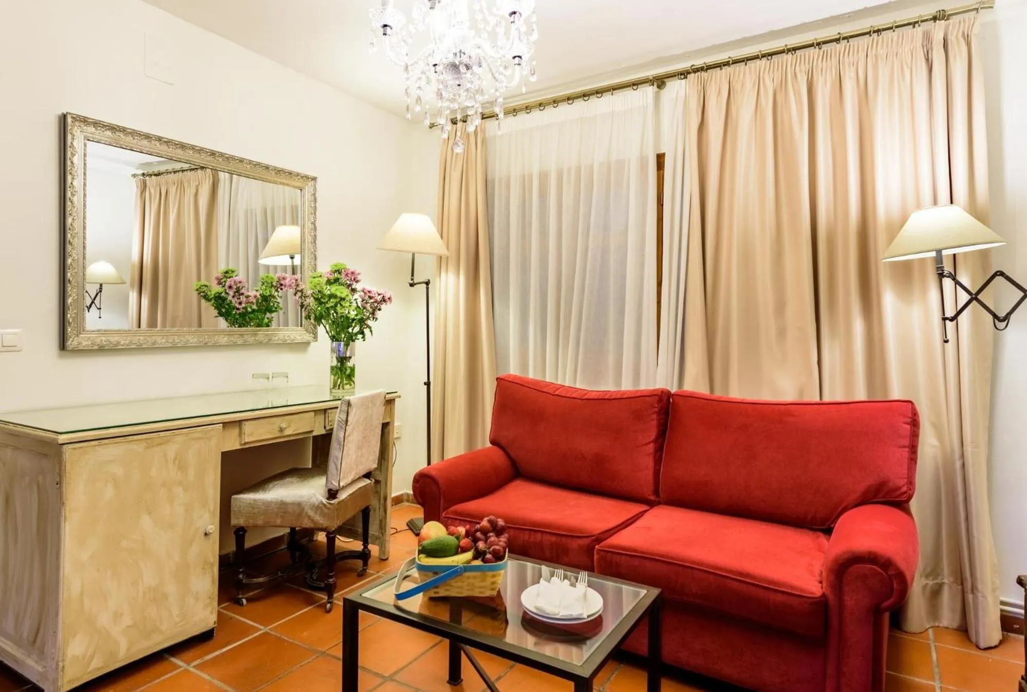 Living room in Palacio de Santa Inés