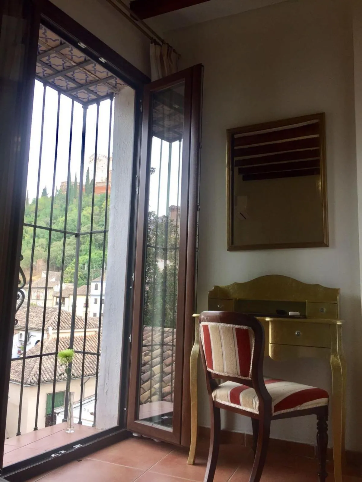 Decorative detail in Palacio de Santa Inés