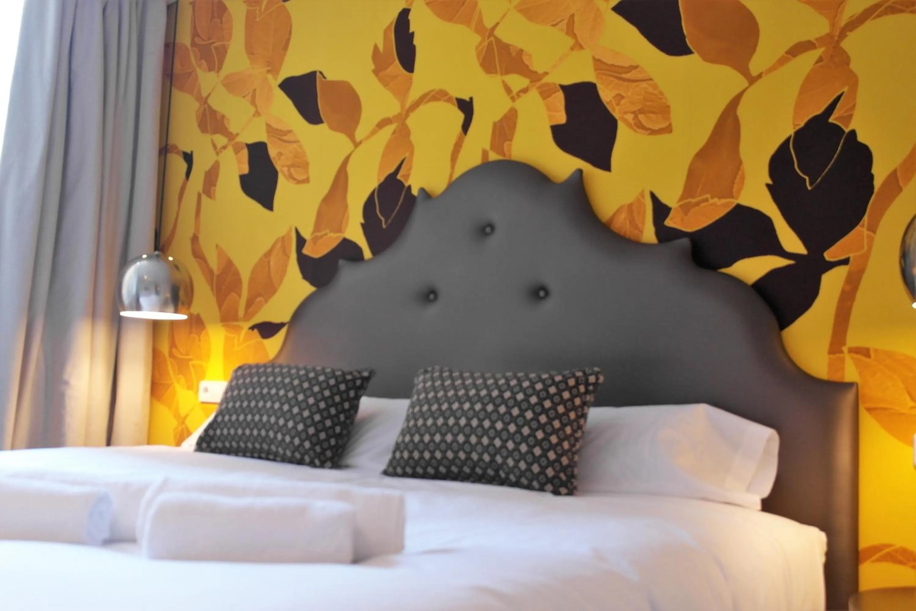 Decorative detail, Bed in Hotel Cuéntame La Puebla