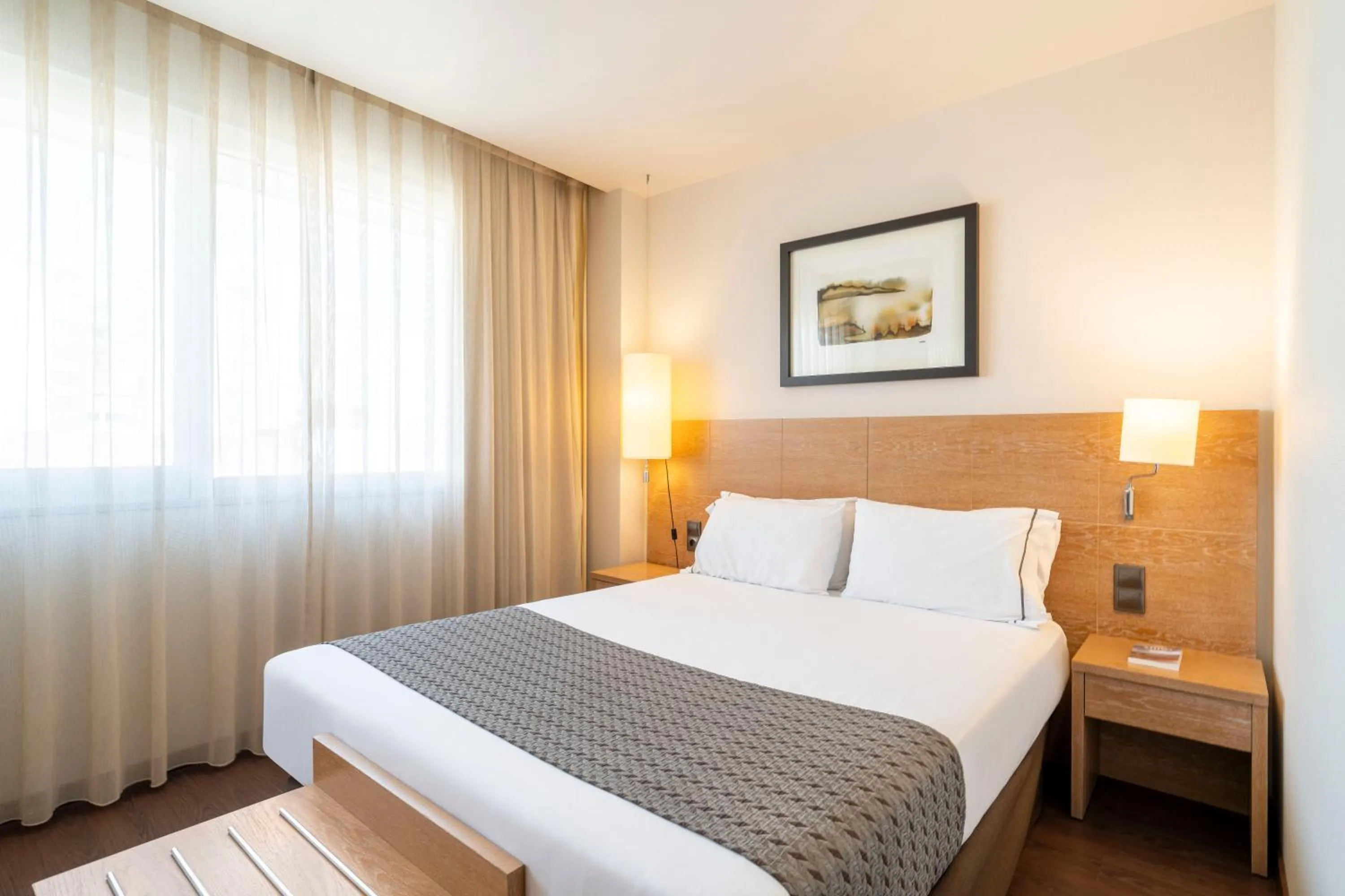 Bed in Eurostars Lucentum