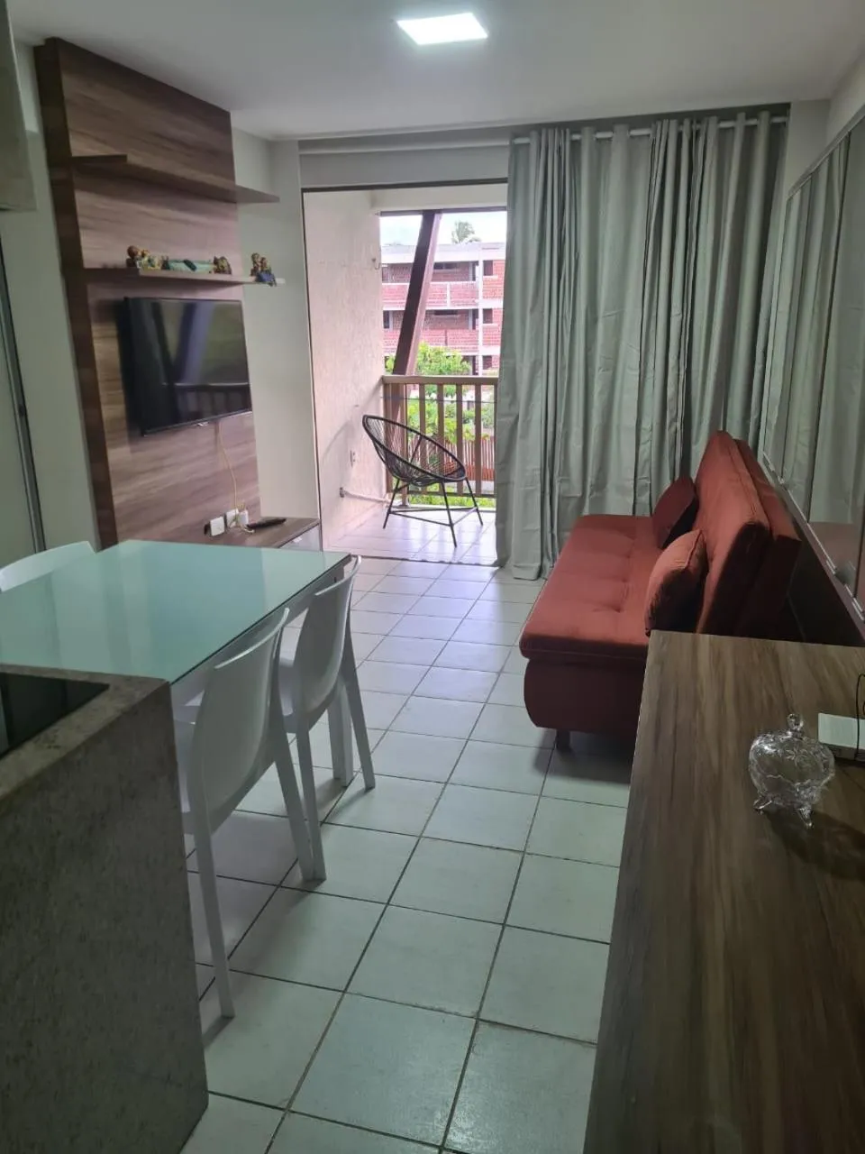 Communal lounge/ TV room in Muro Alto Flat Beach Class