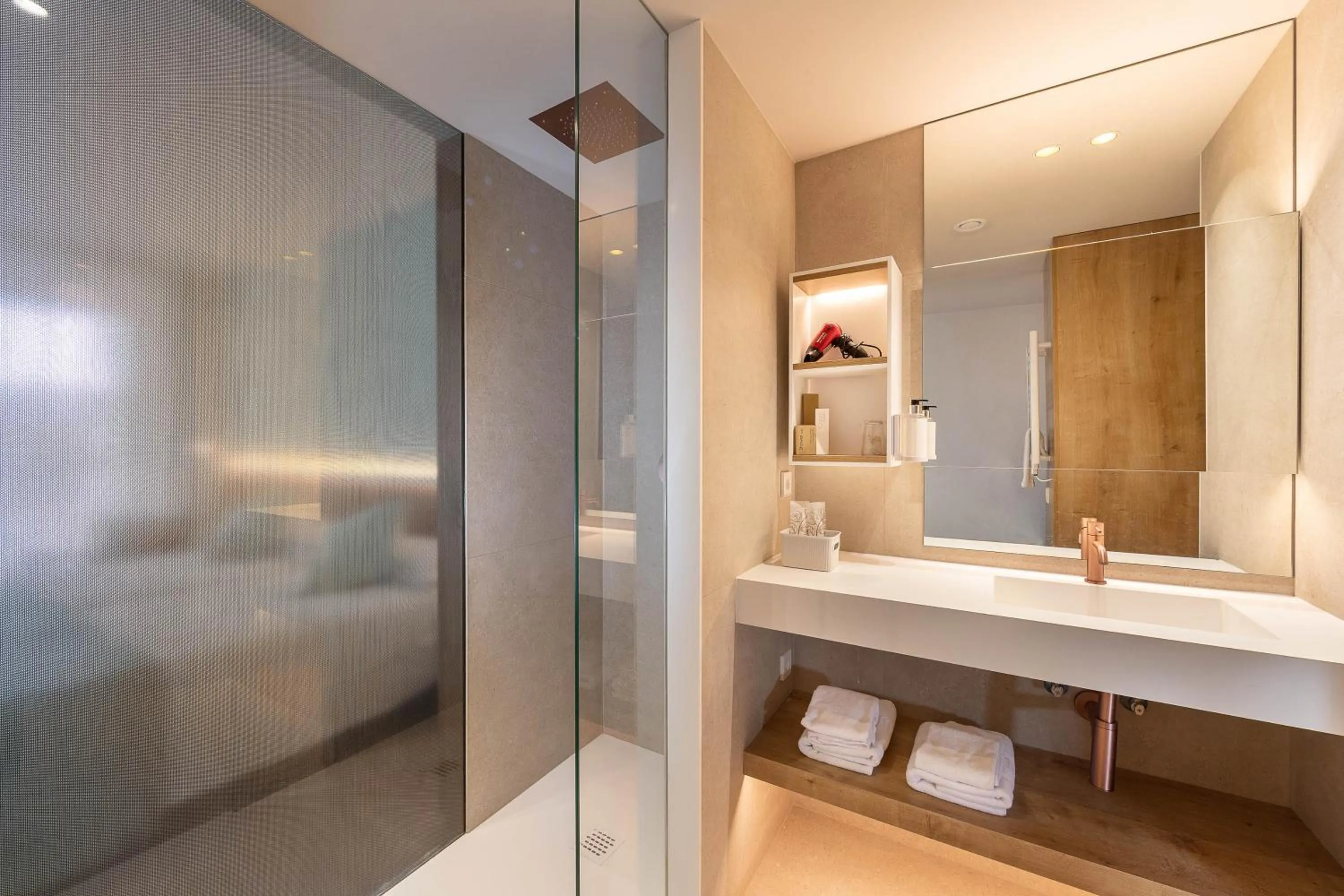 Bed in Hotel Montecarlo Spa & Wellness