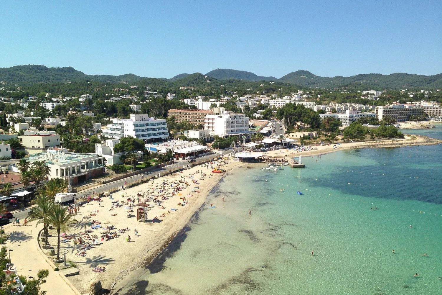 Beach in Hostal Ferrer