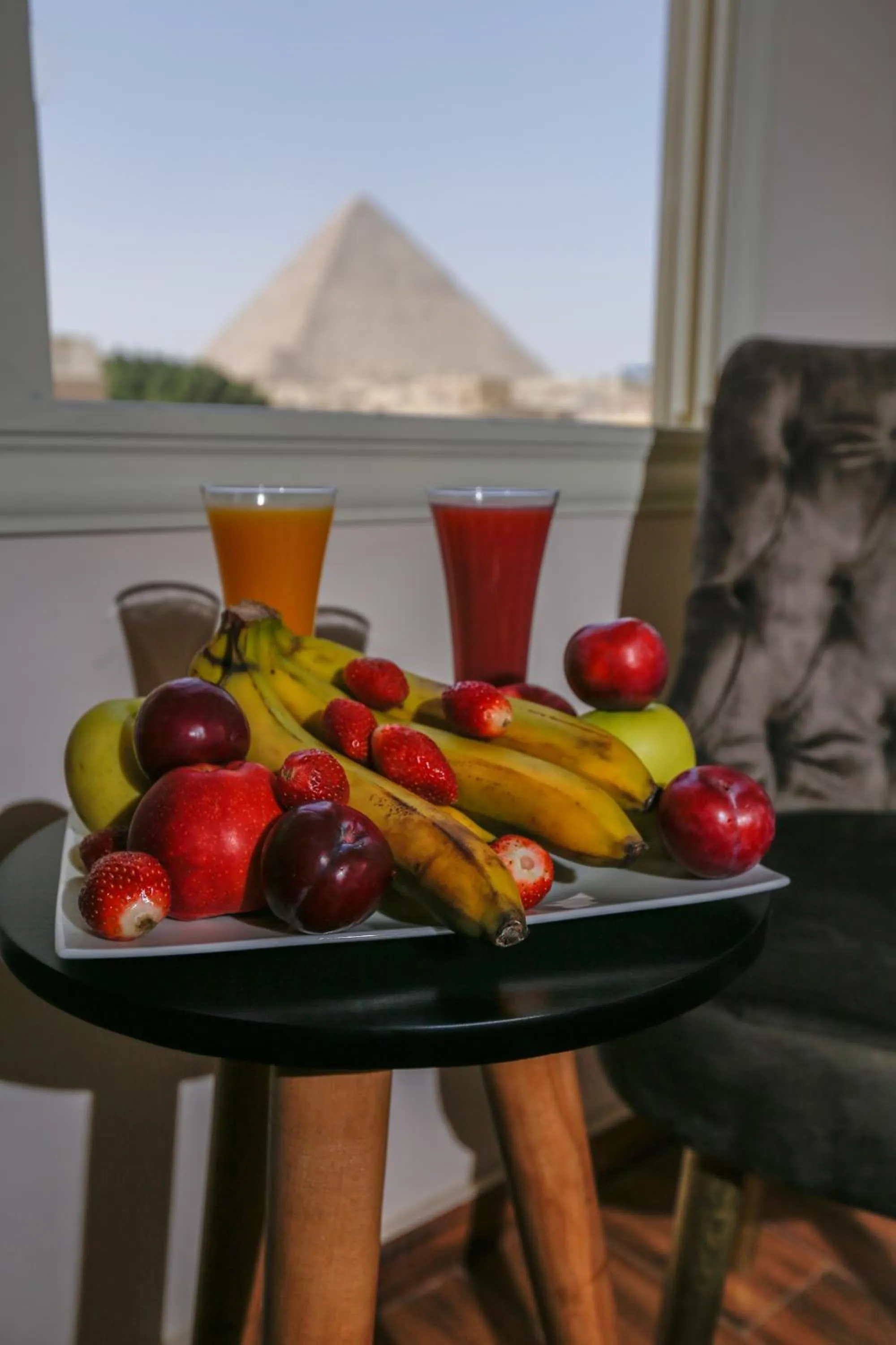 Drinks in Sky Pyramids View Inn