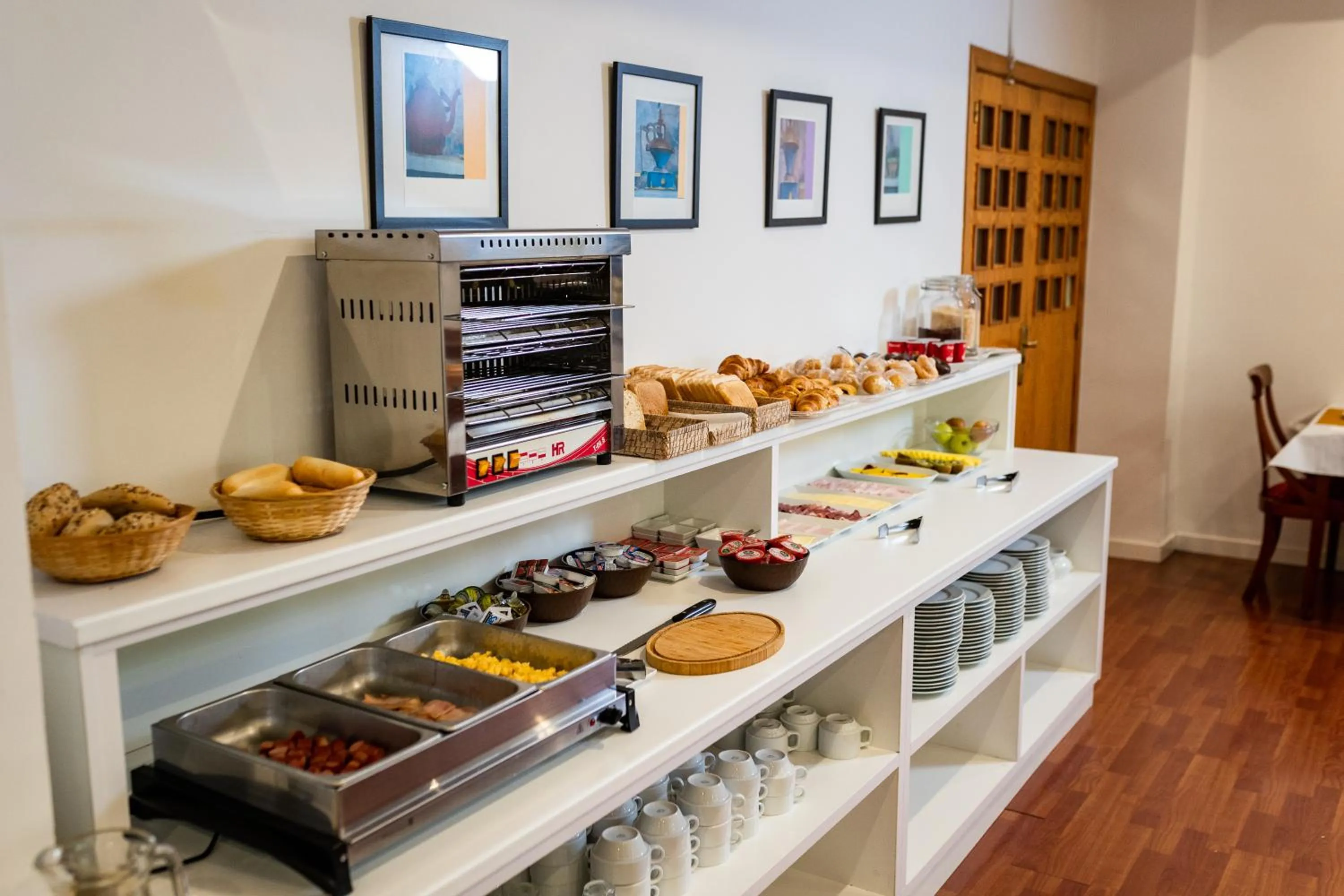 Buffet breakfast in Hotel Villa San Juan