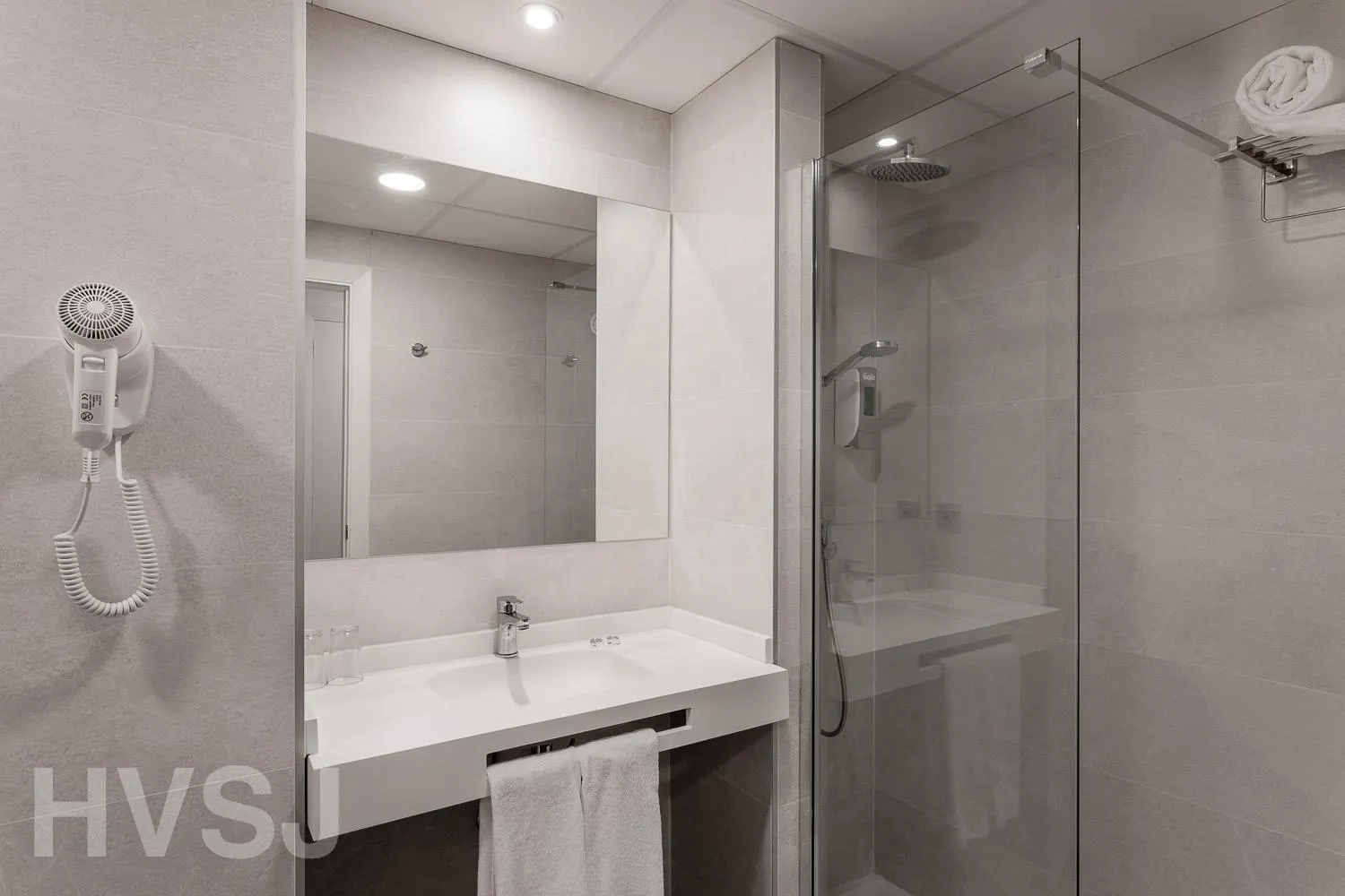 Shower in Hotel Villa San Juan