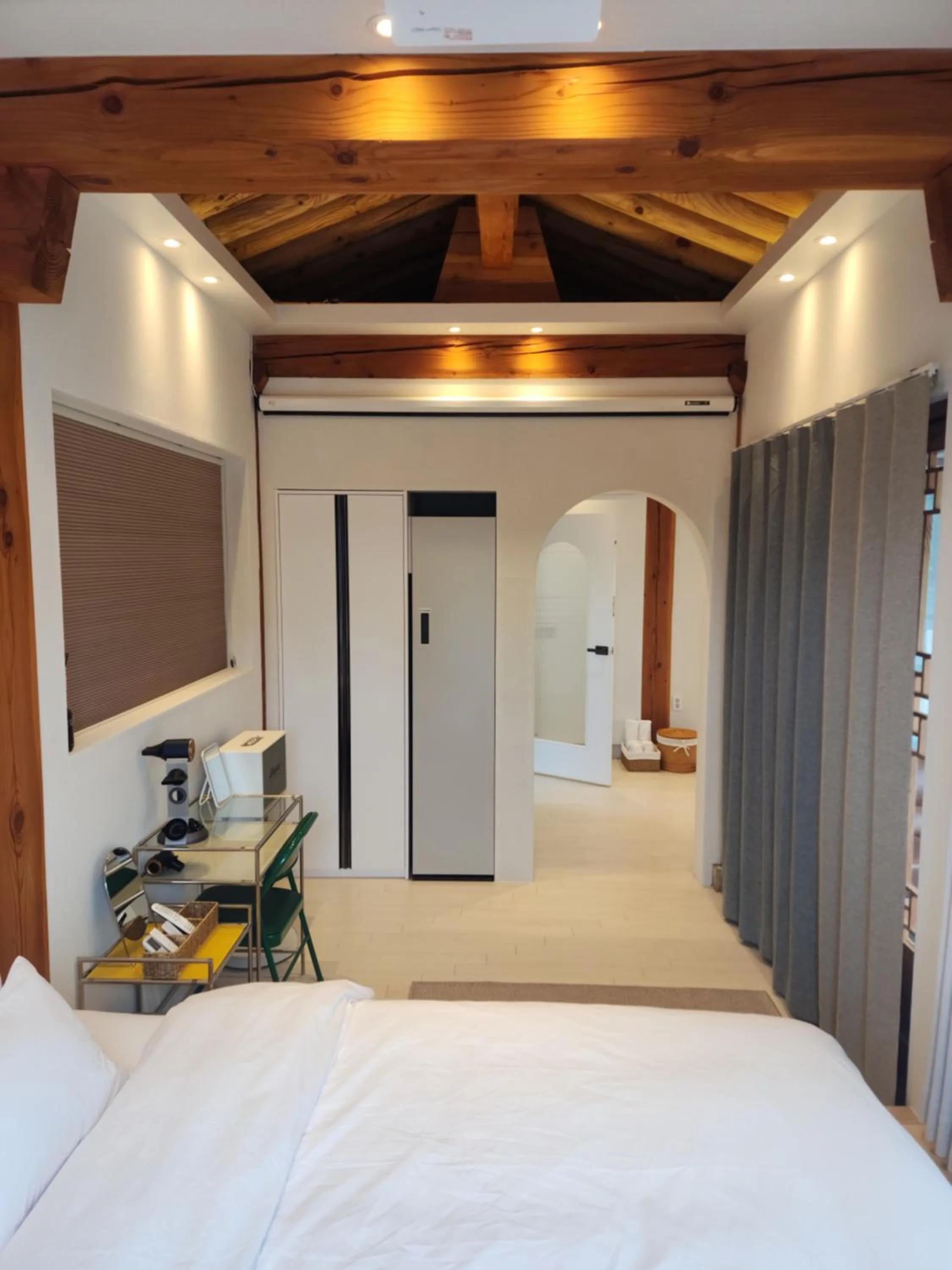 Bedroom, Bed in Hanokstay DUDURI