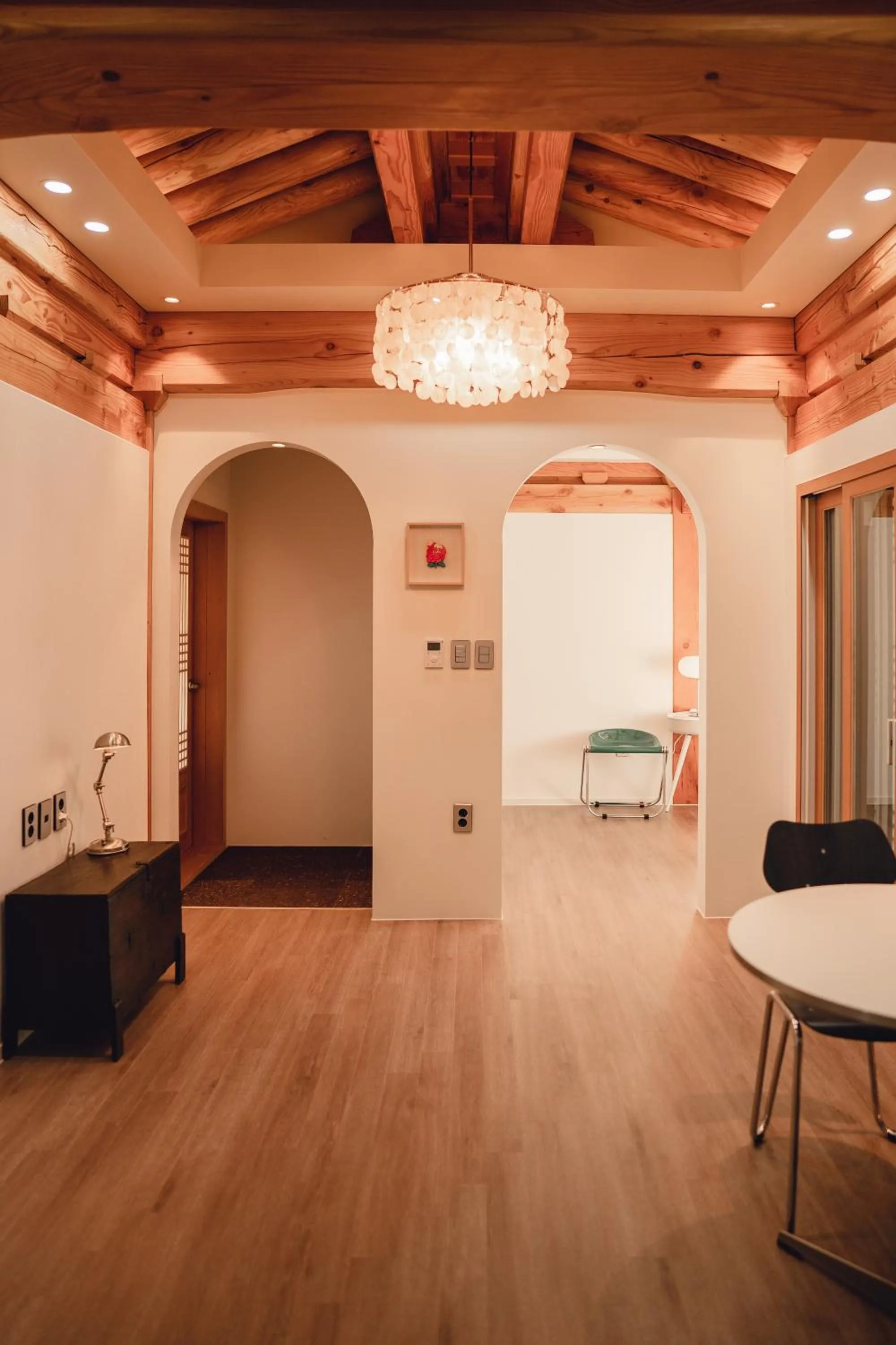 Living room in Hanokstay DUDURI