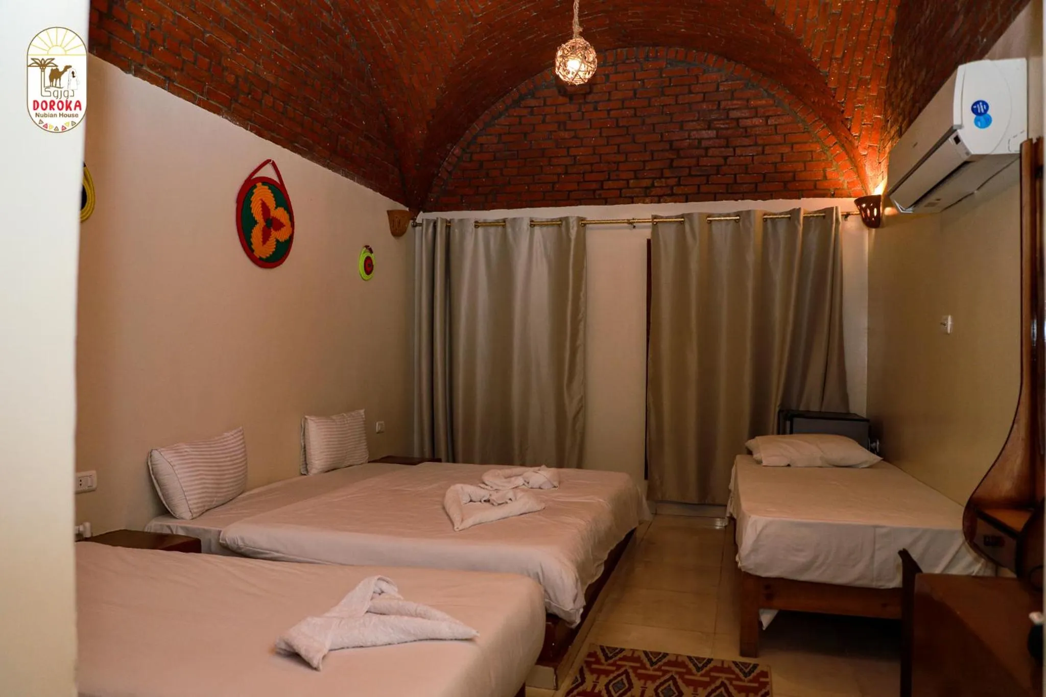 Bed in DoroKa Nubian House