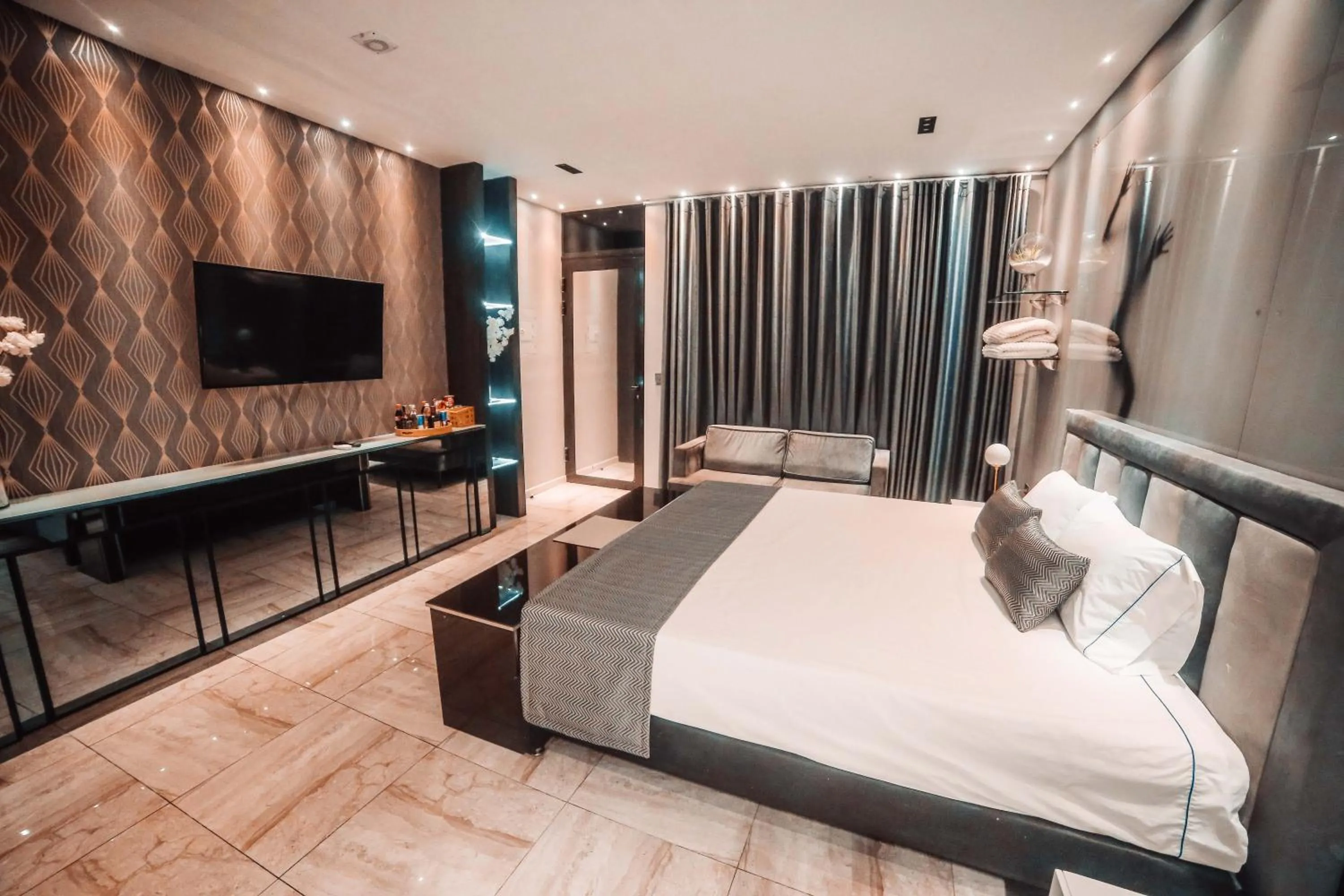 Bed in 1Million Luxury Suites