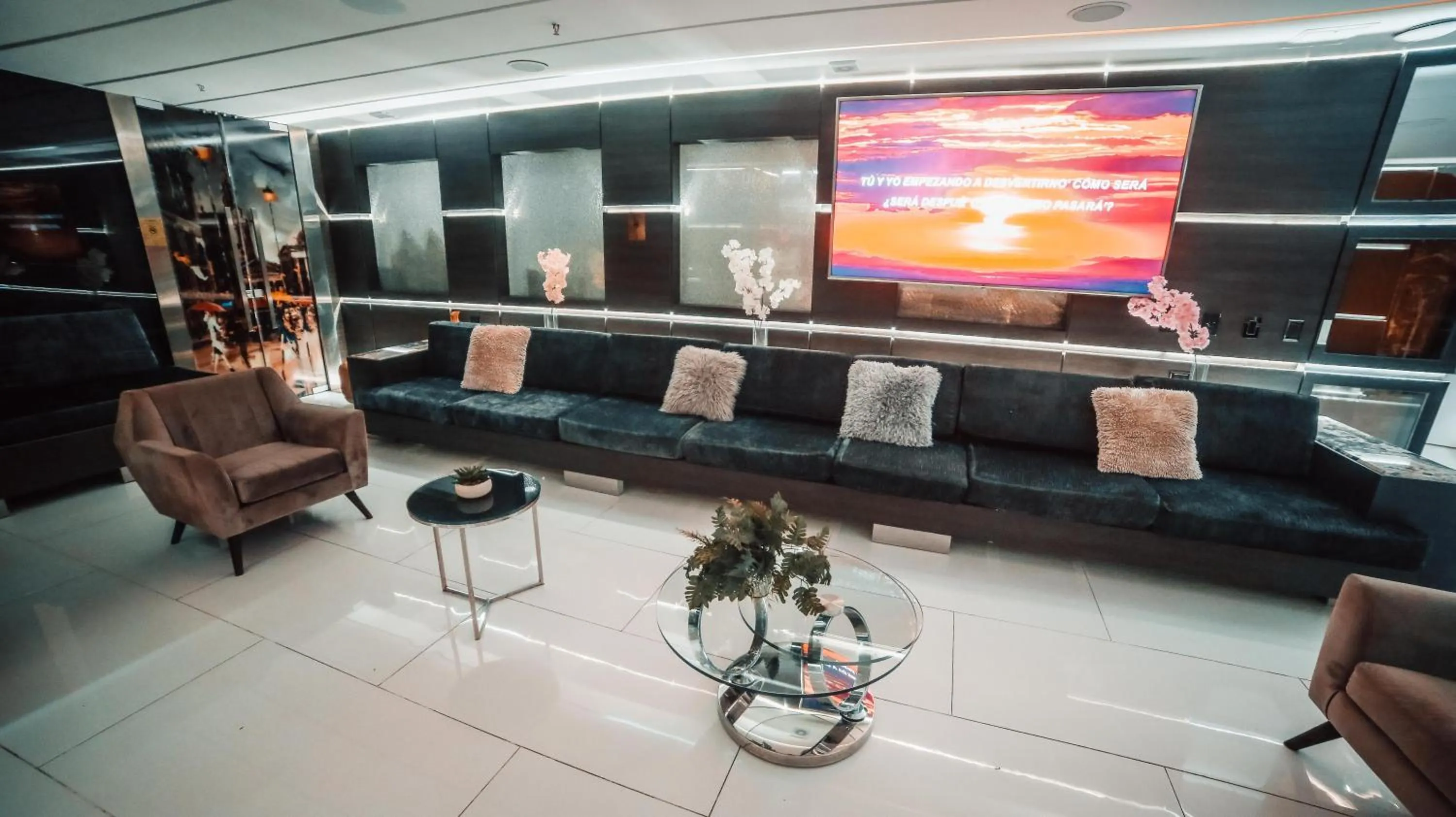 Living room in 1Million Luxury Suites