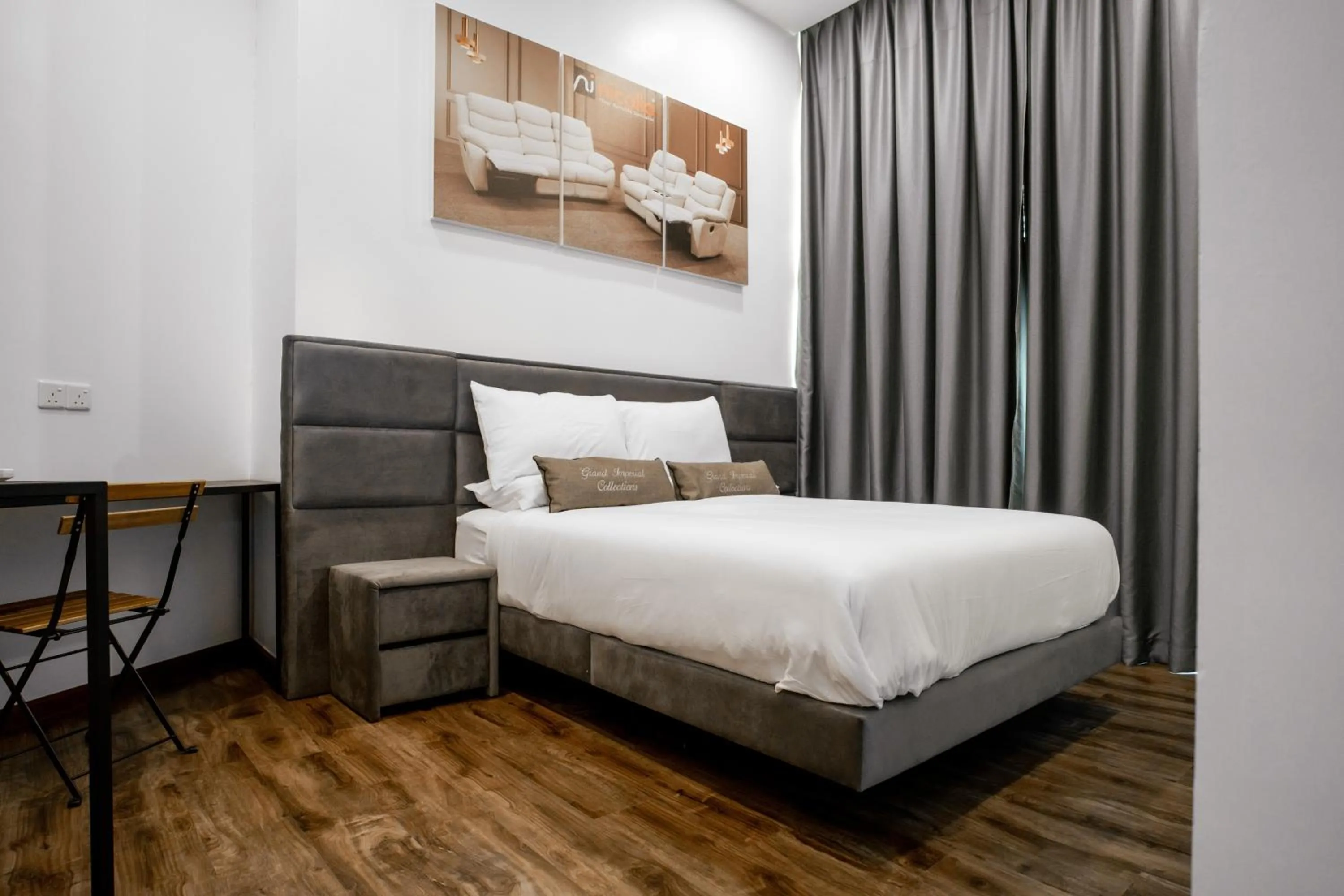 Bed in Norvinton Hotel