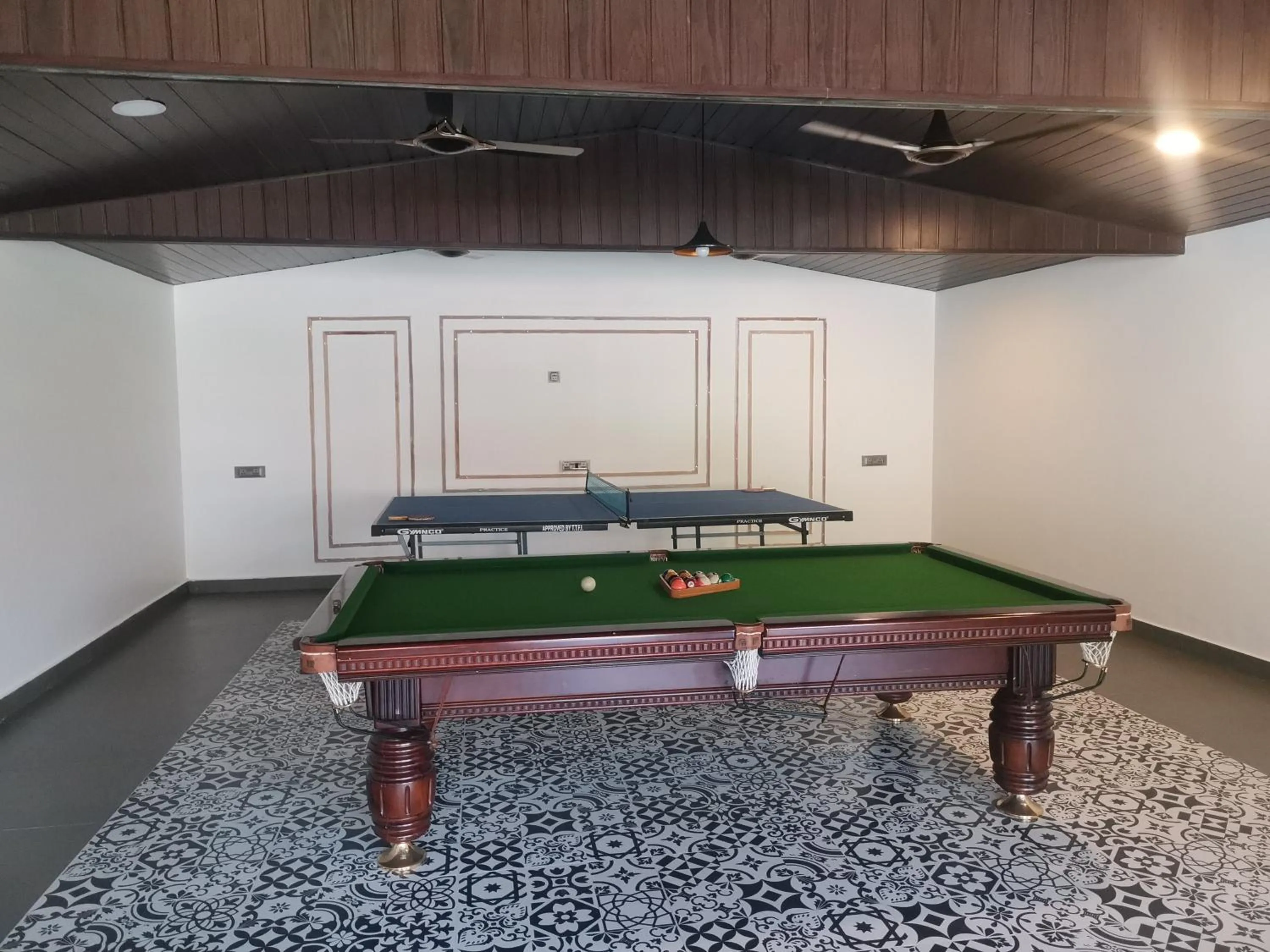 Game Room in Raaj Resort