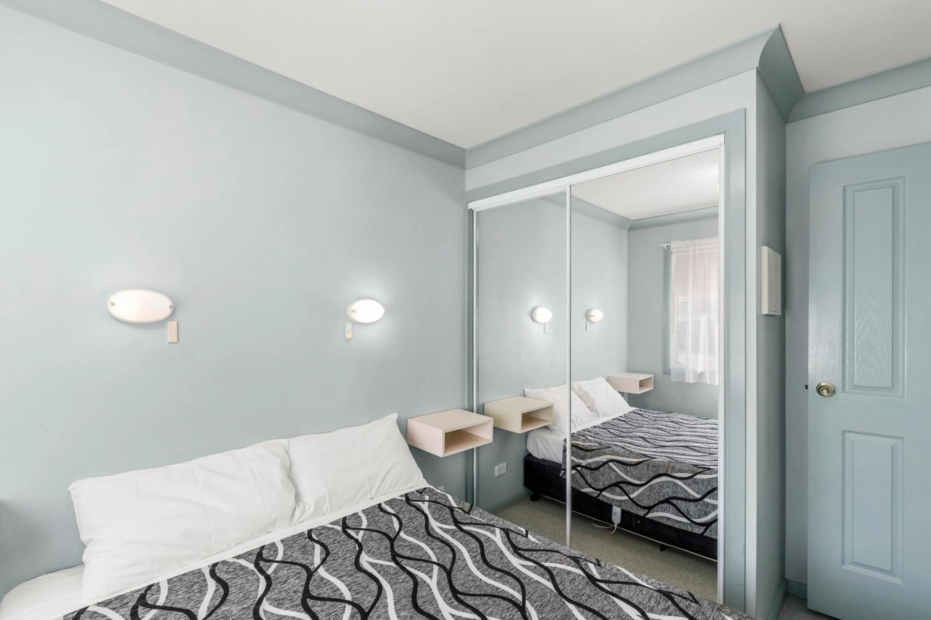 Bedroom, Bed in Moss Vale Holiday Park