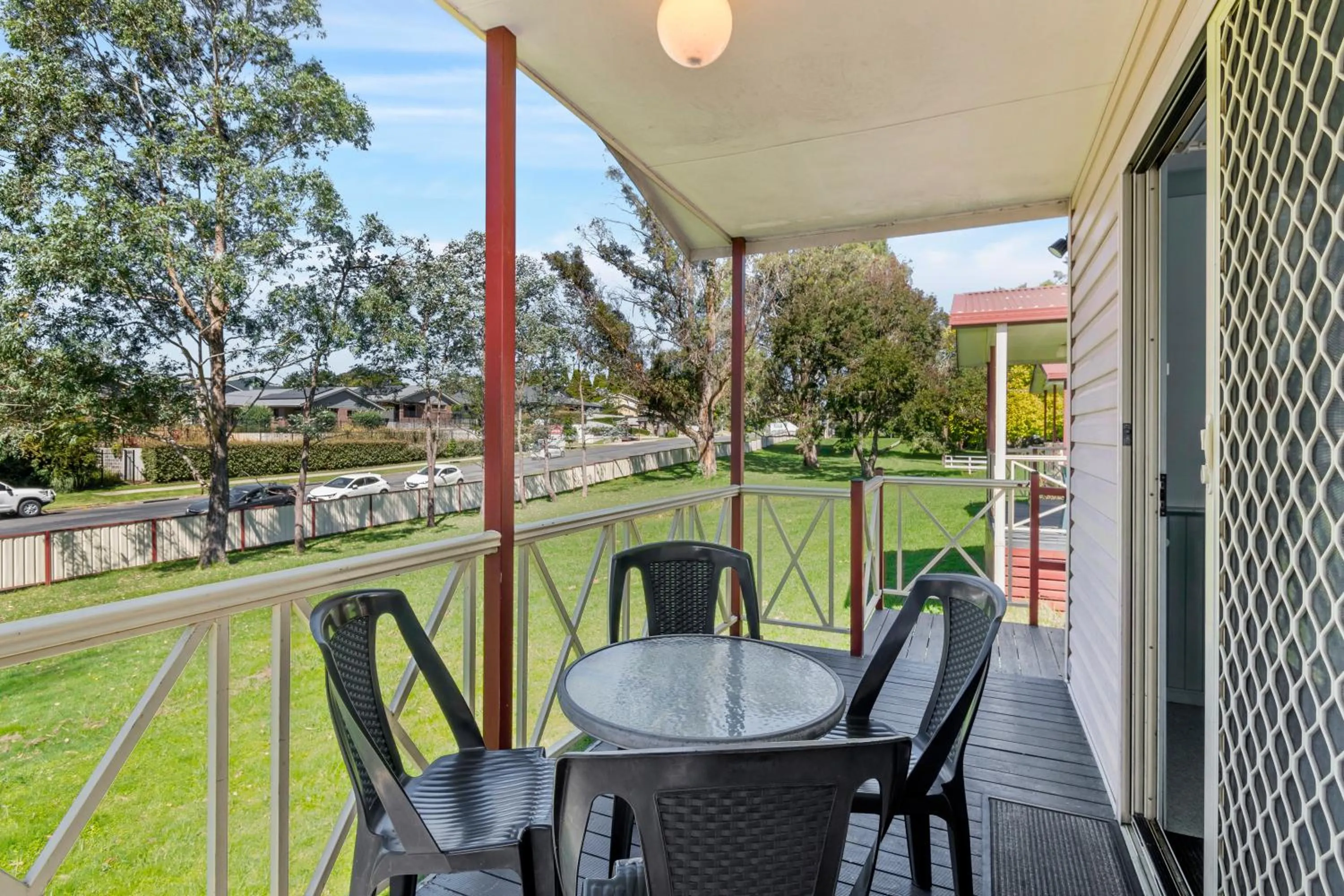 Balcony/Terrace in Moss Vale Holiday Park