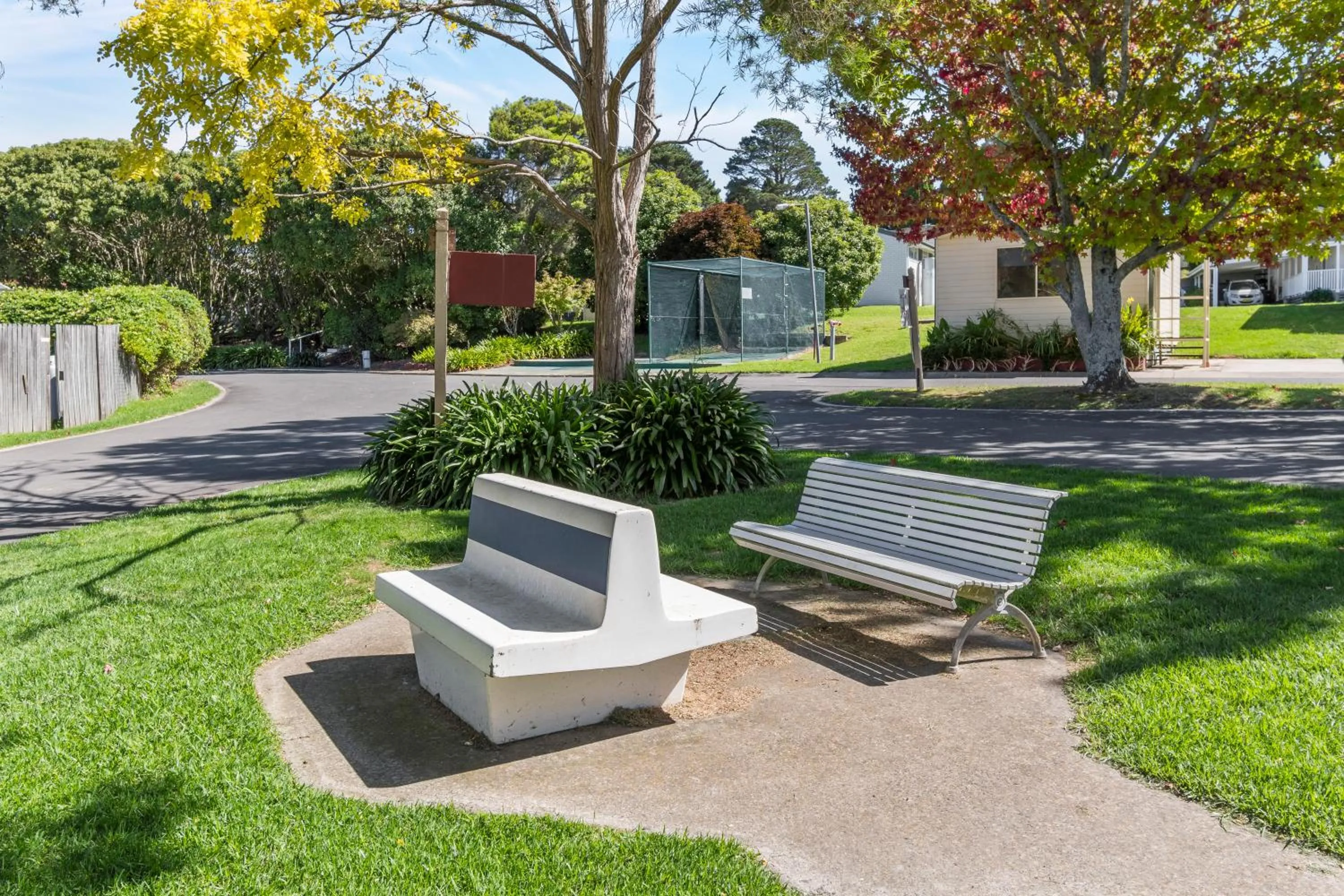 Natural landscape in Moss Vale Holiday Park