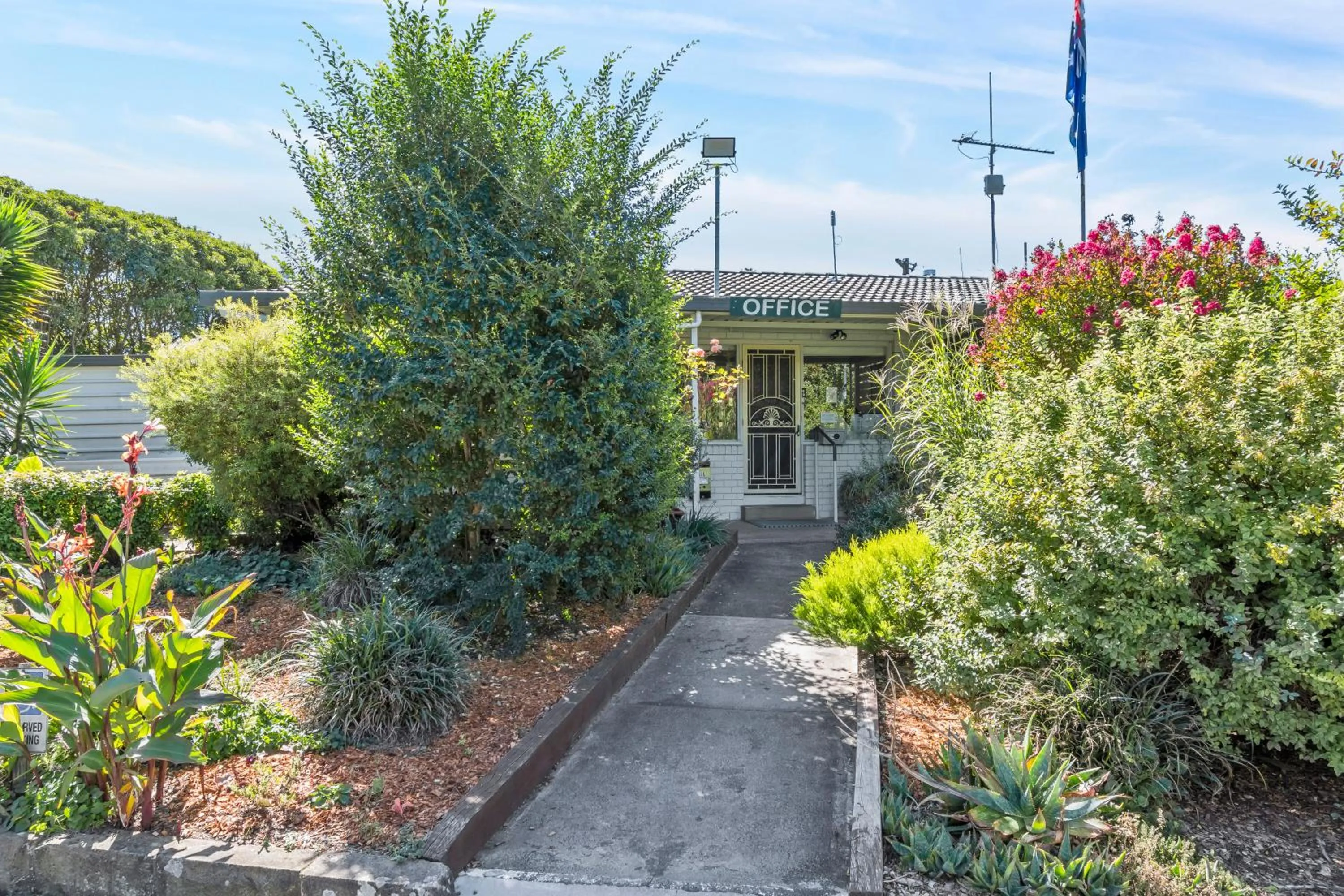 Property building in Moss Vale Holiday Park