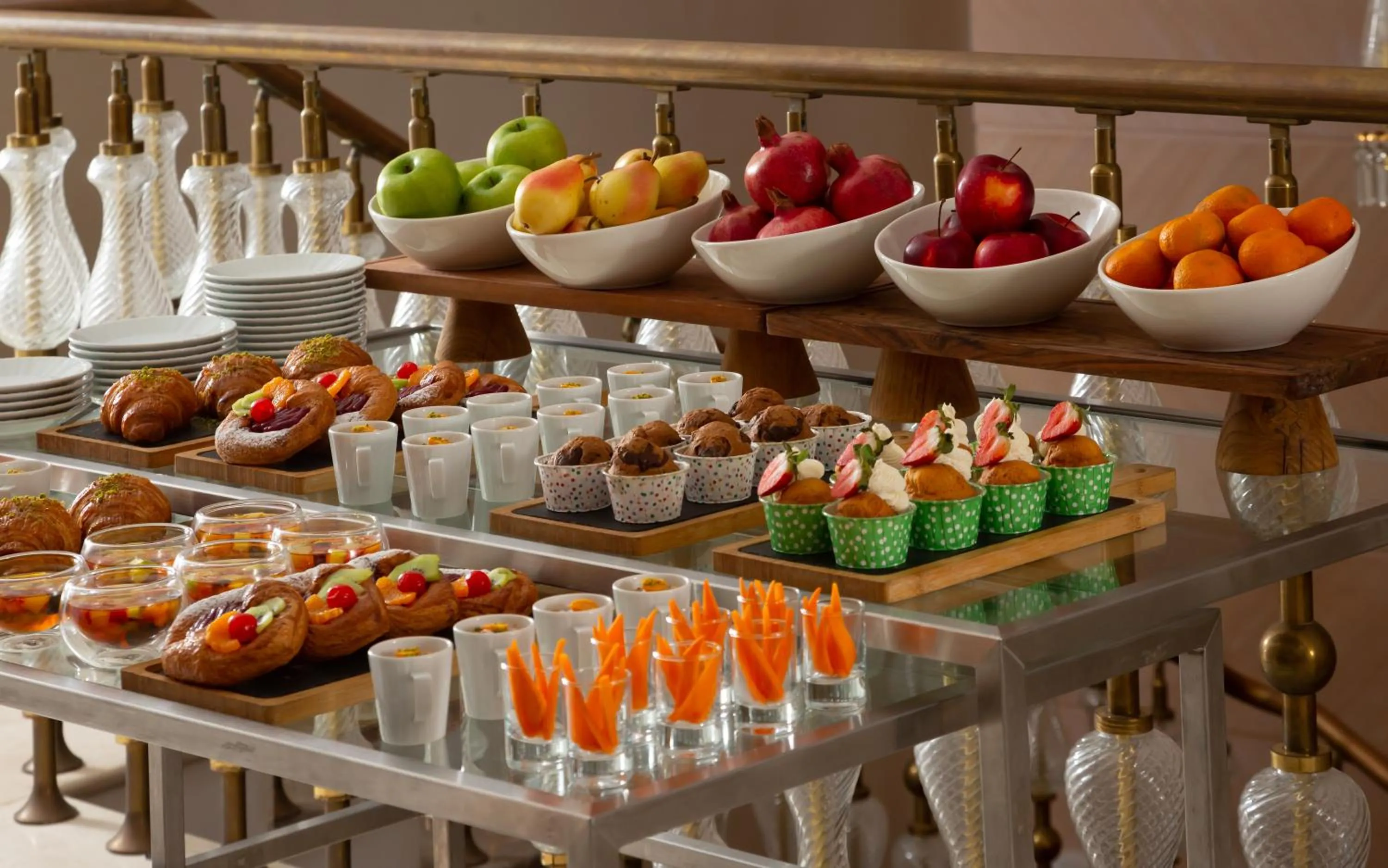 Breakfast in Badamdar Hotel and Residences