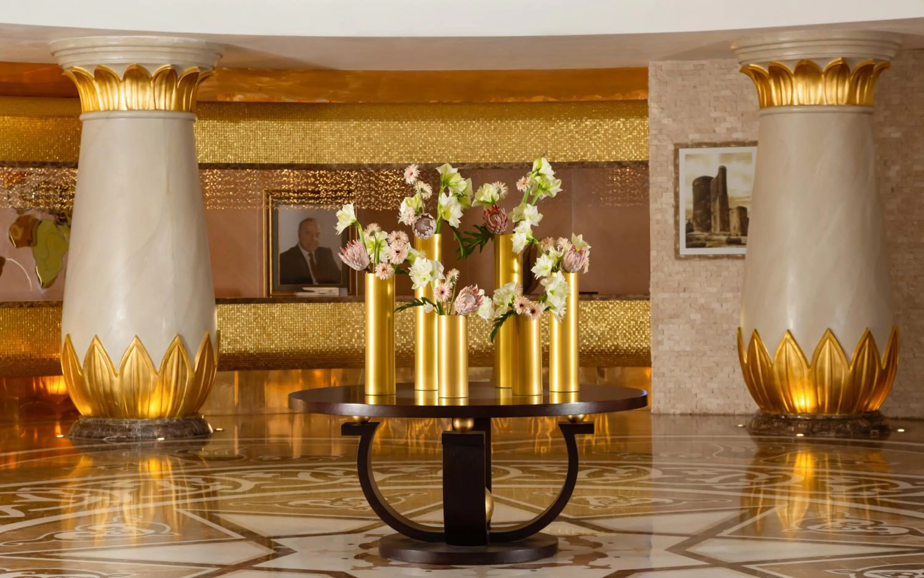 Lobby or reception in Badamdar Hotel and Residences