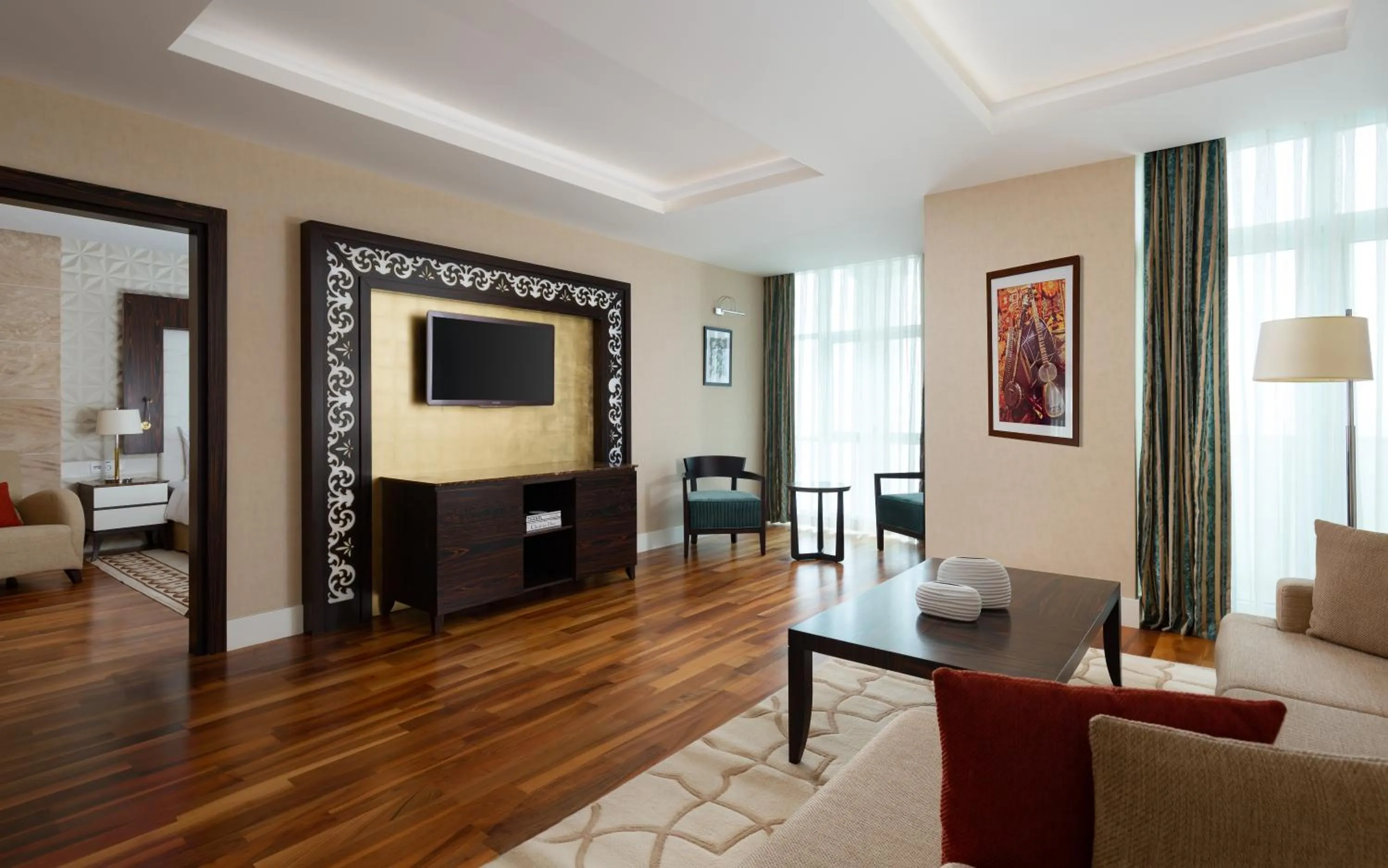 Living room in Badamdar Hotel and Residences