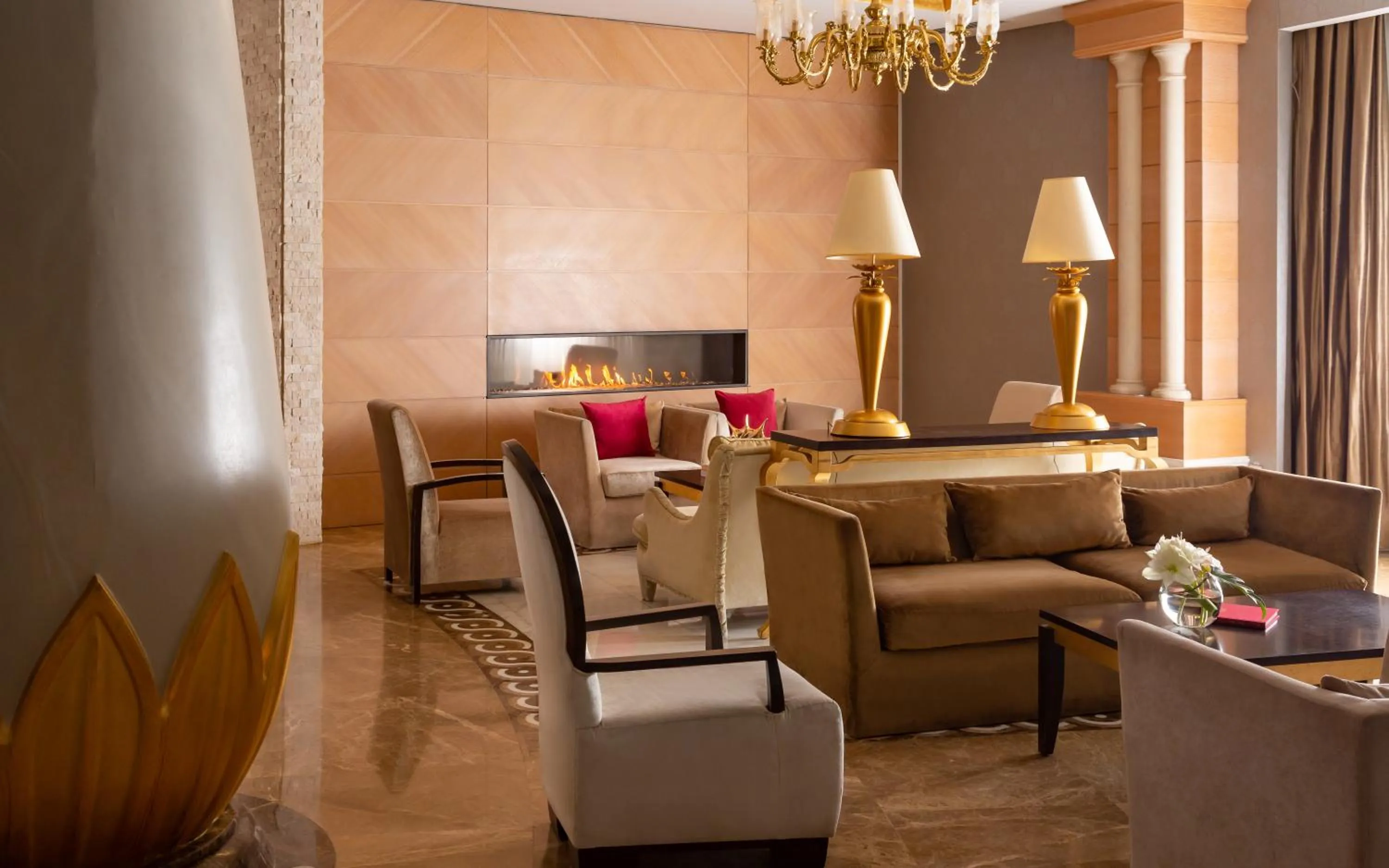 Lobby or reception in Badamdar Hotel and Residences