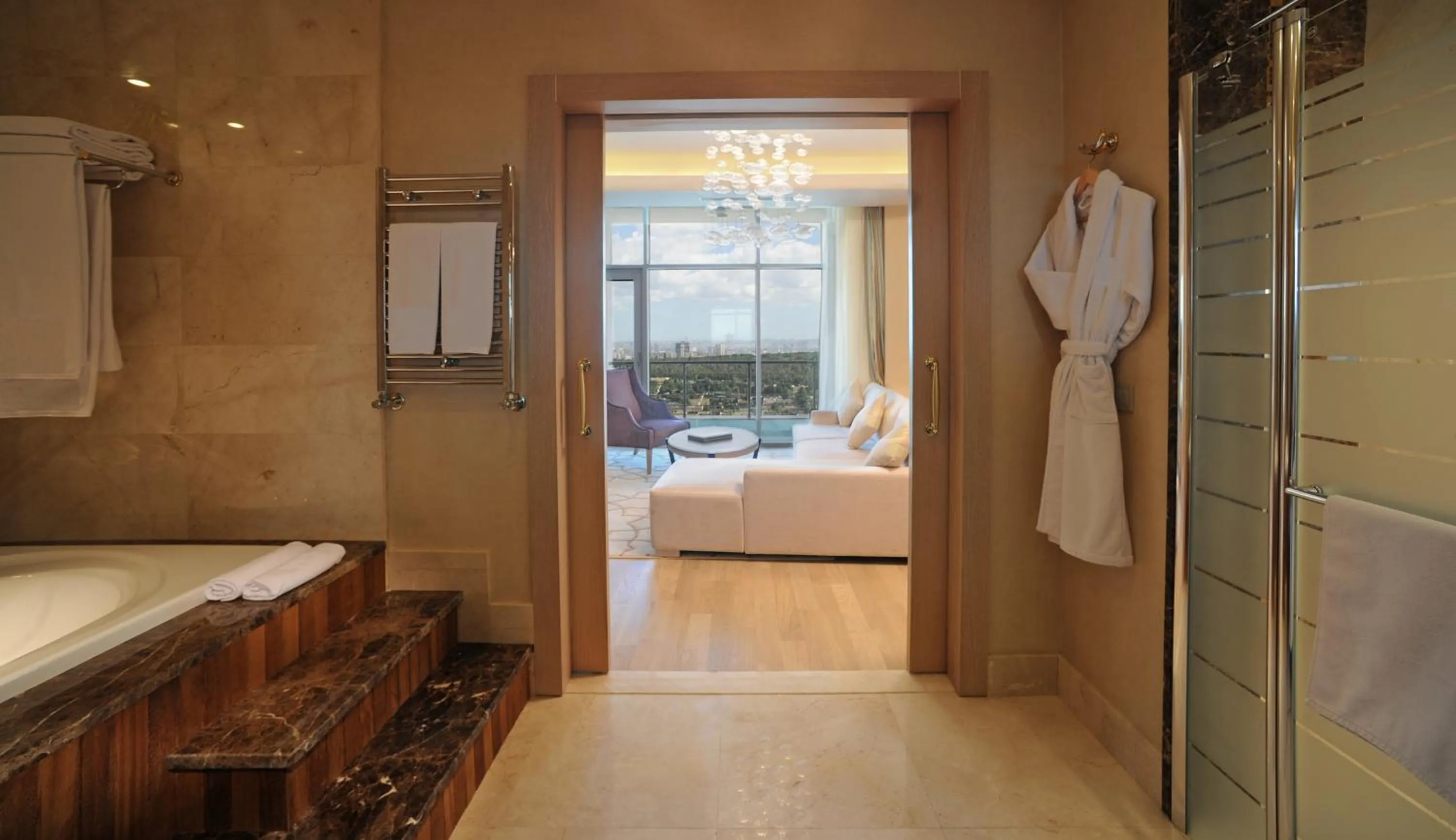 Bed in Badamdar Hotel and Residences