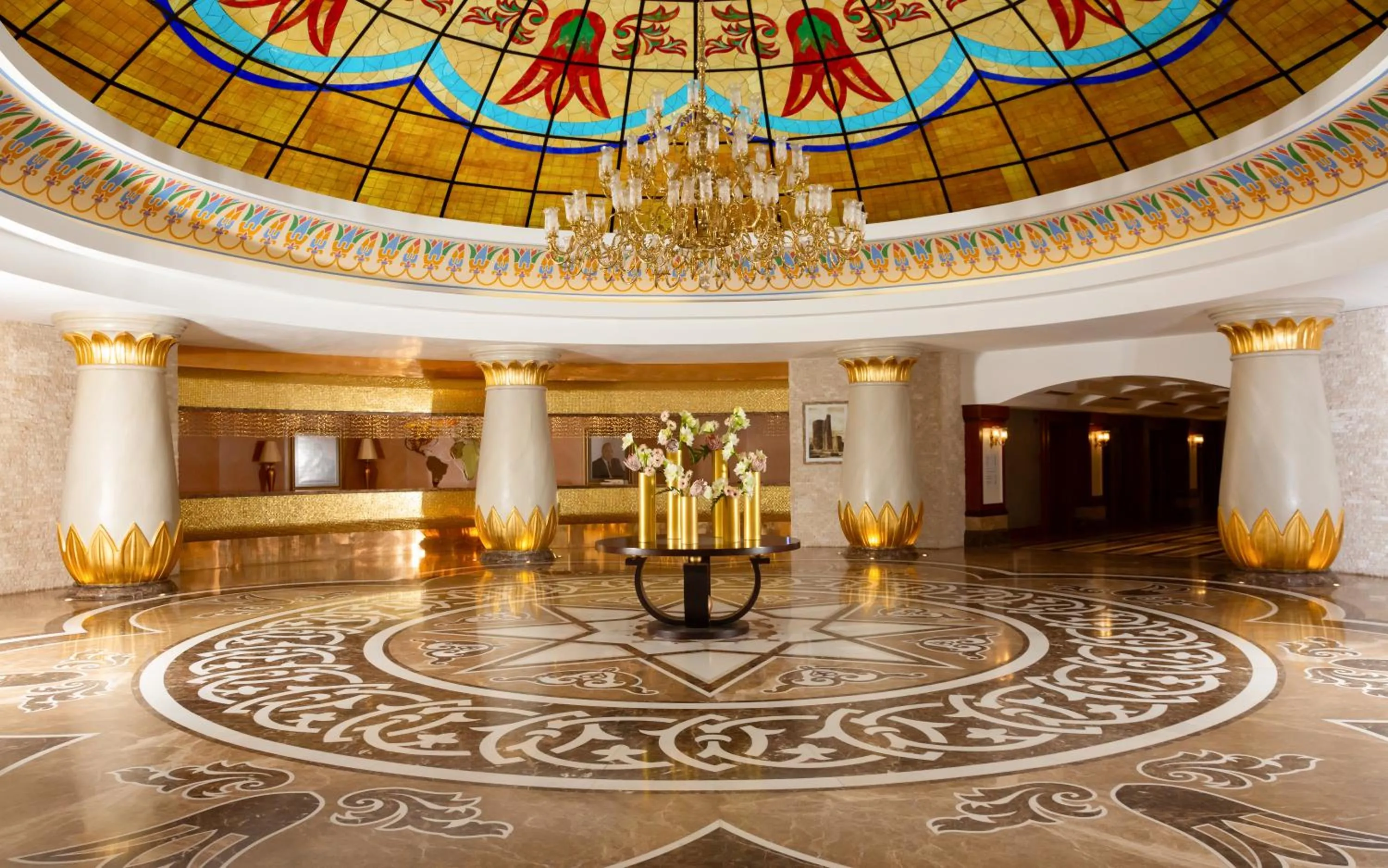 Lobby or reception in Badamdar Hotel and Residences