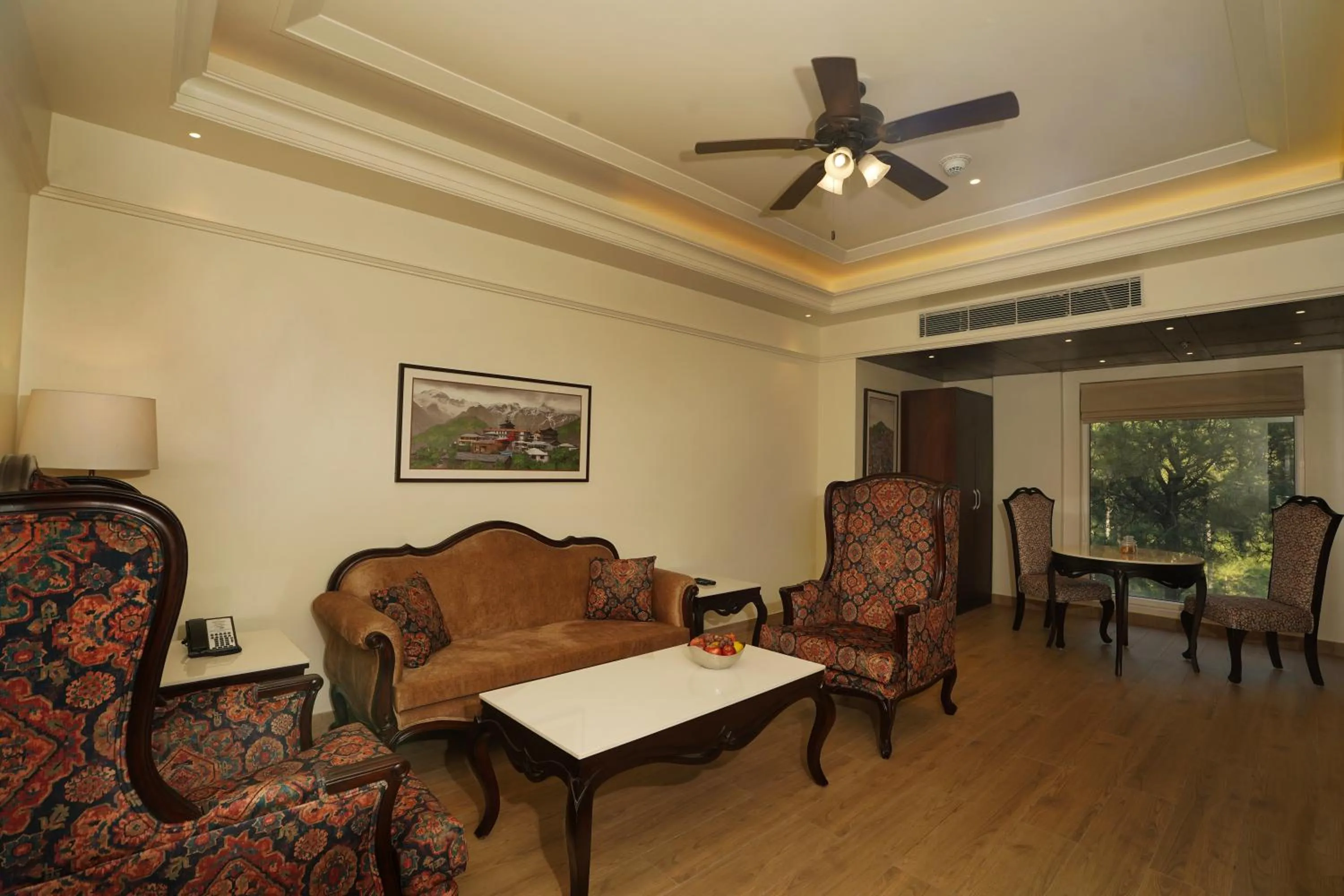 Living room in WelcomHeritage Parv Vilas Resort & Spa