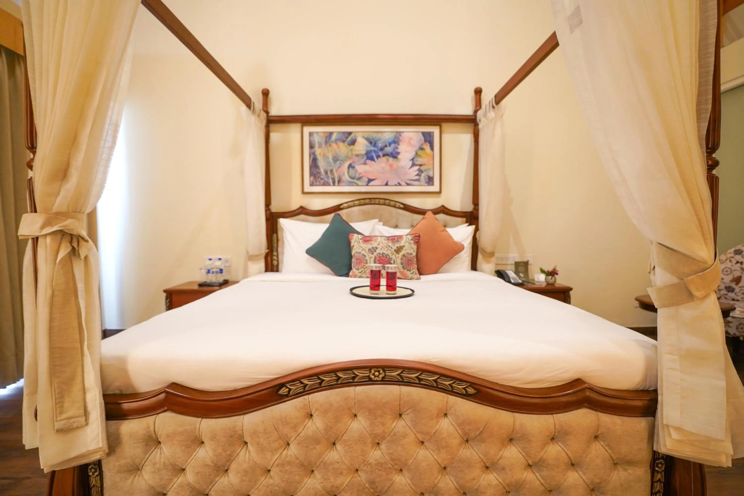 Bedroom, Bed in WelcomHeritage Parv Vilas Resort & Spa