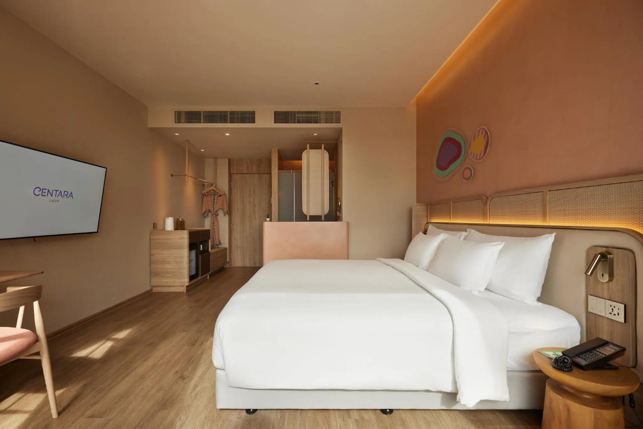 Photo of the whole room, Bed in Centara Ubon