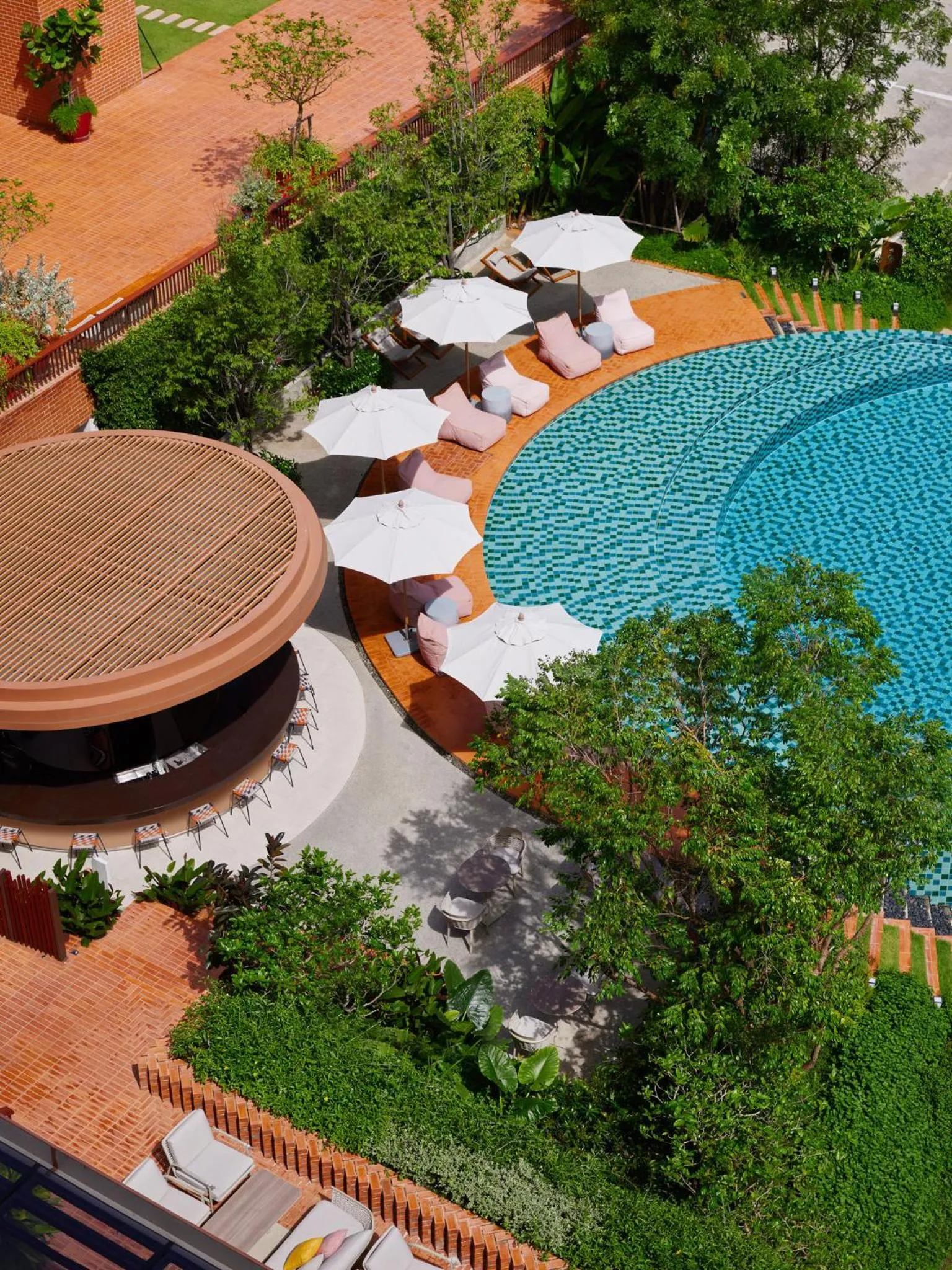 Swimming pool in Centara Ubon