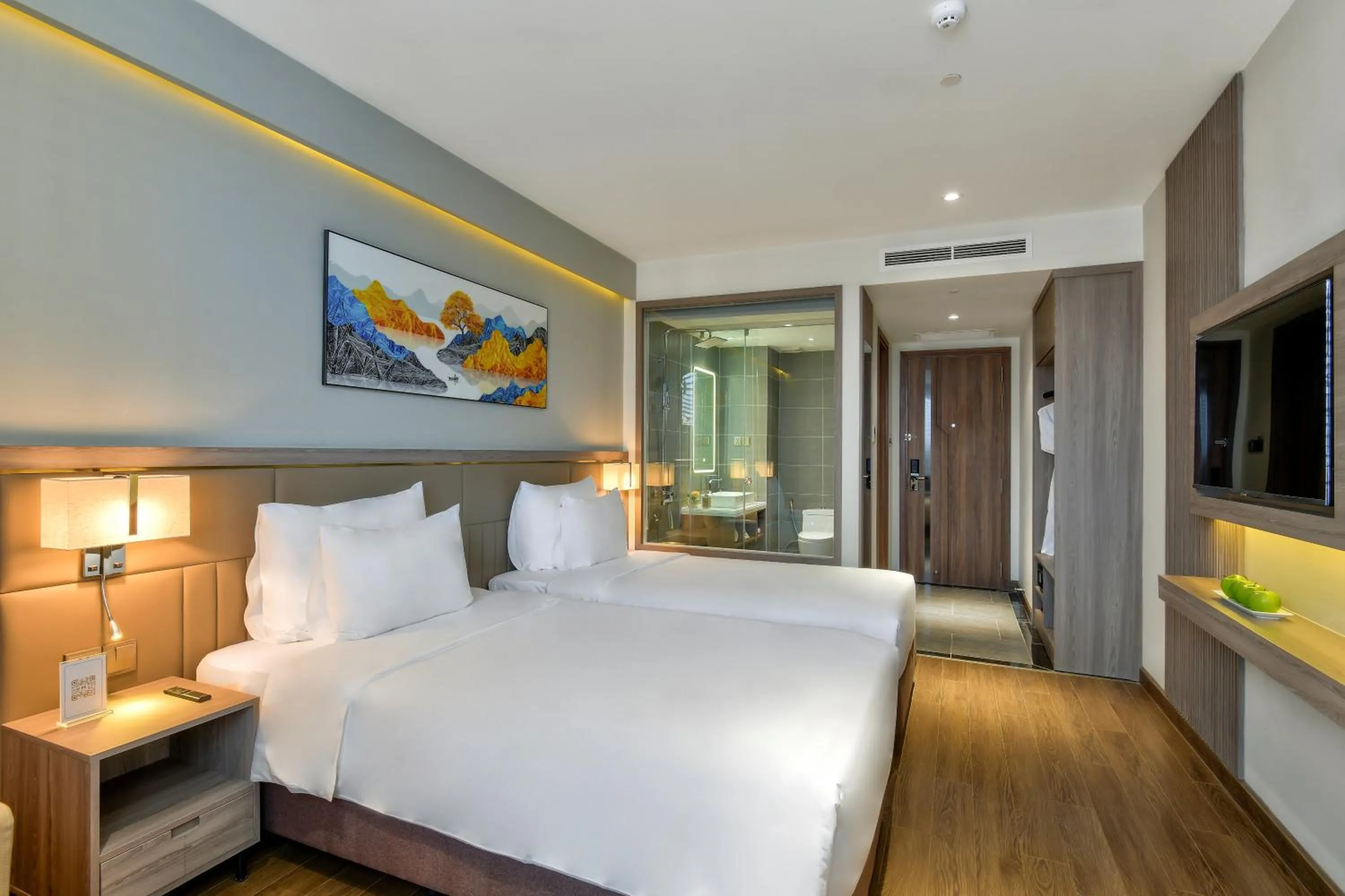 Bed in Maris Hotel Nha Trang