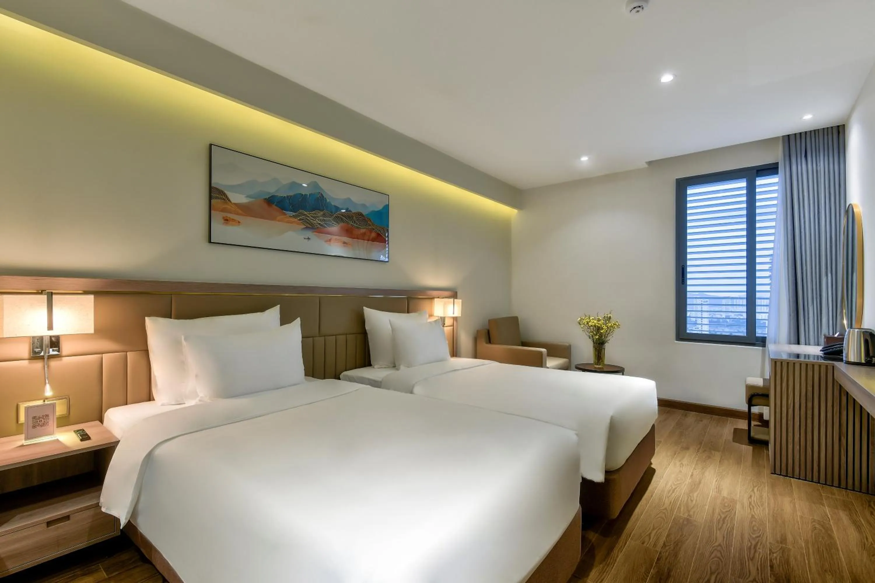 Bed in Maris Hotel Nha Trang