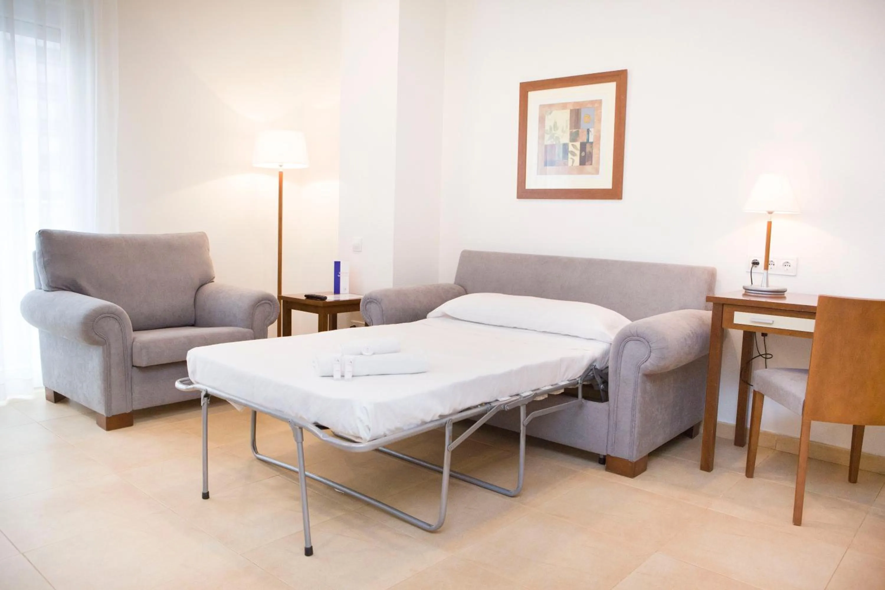 Living room in Aparthotel Albufera