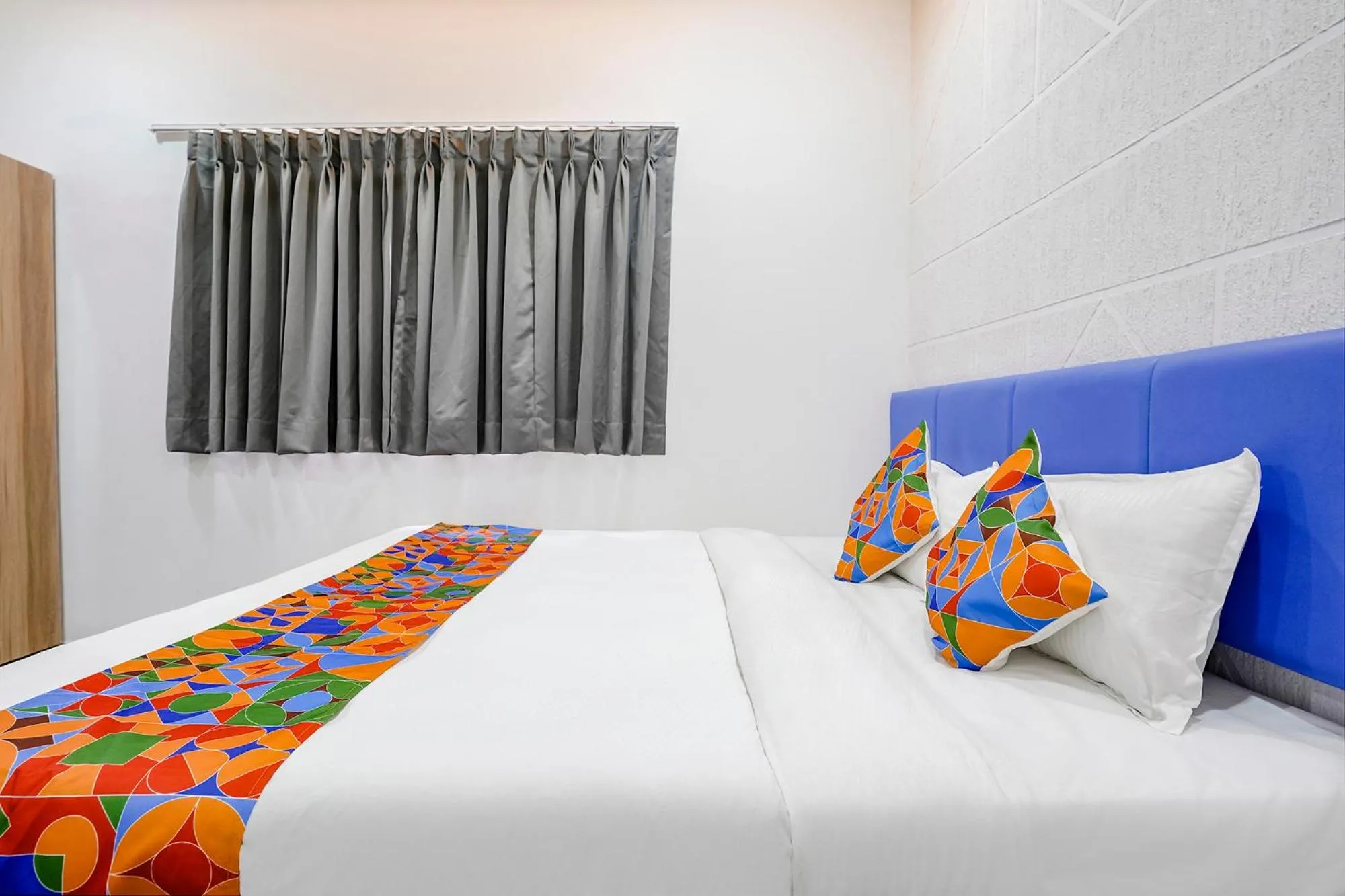 Photo of the whole room, Bed in FabHotel Vrundavan - Nr Sargam Shopping Center