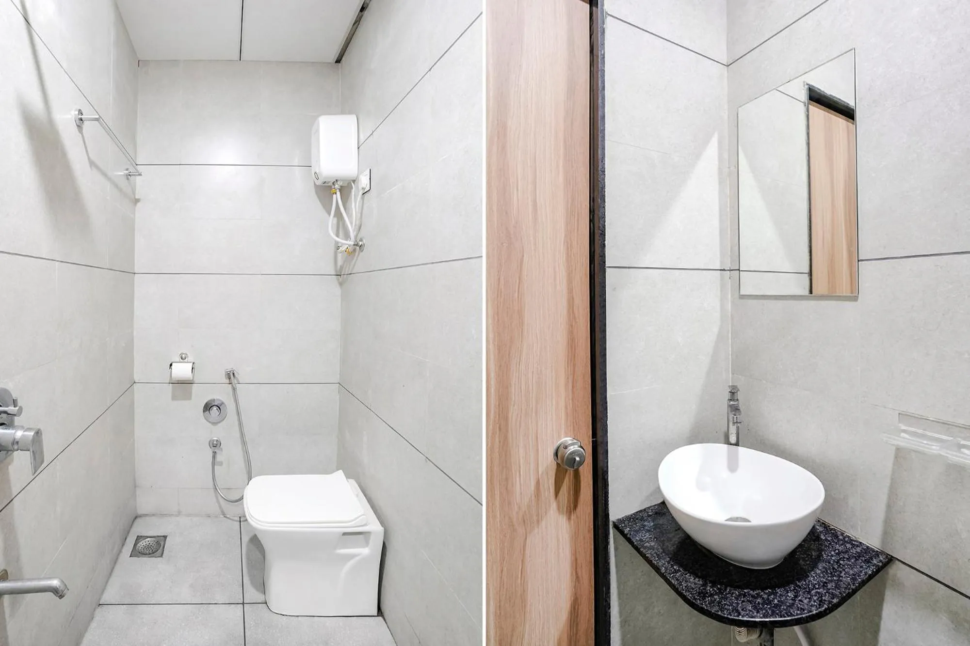 Bathroom in FabHotel Vrundavan - Nr Sargam Shopping Center