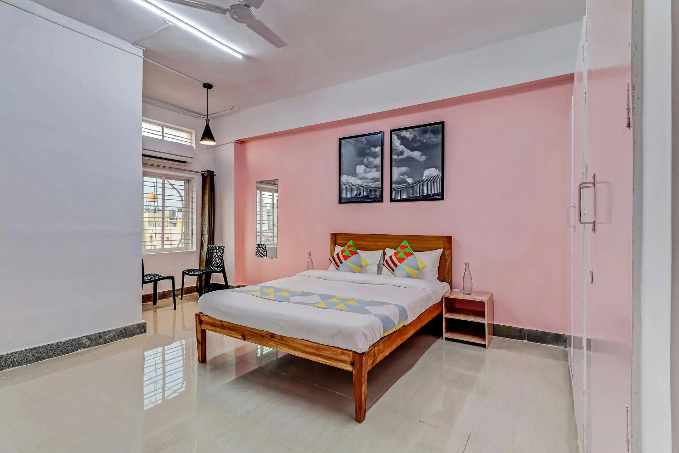 Bedroom, Bed in Capital O Elite Stay Jp Nagar Near SRI SATHYA GANAPATHI SHIRDI SAIBABA Temple