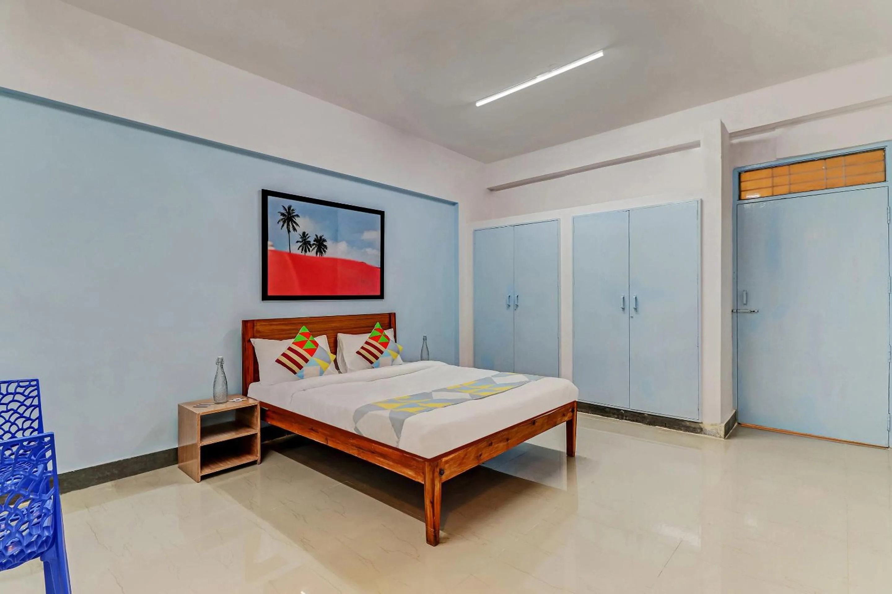Bedroom, Bed in Capital O Elite Stay Jp Nagar Near SRI SATHYA GANAPATHI SHIRDI SAIBABA Temple