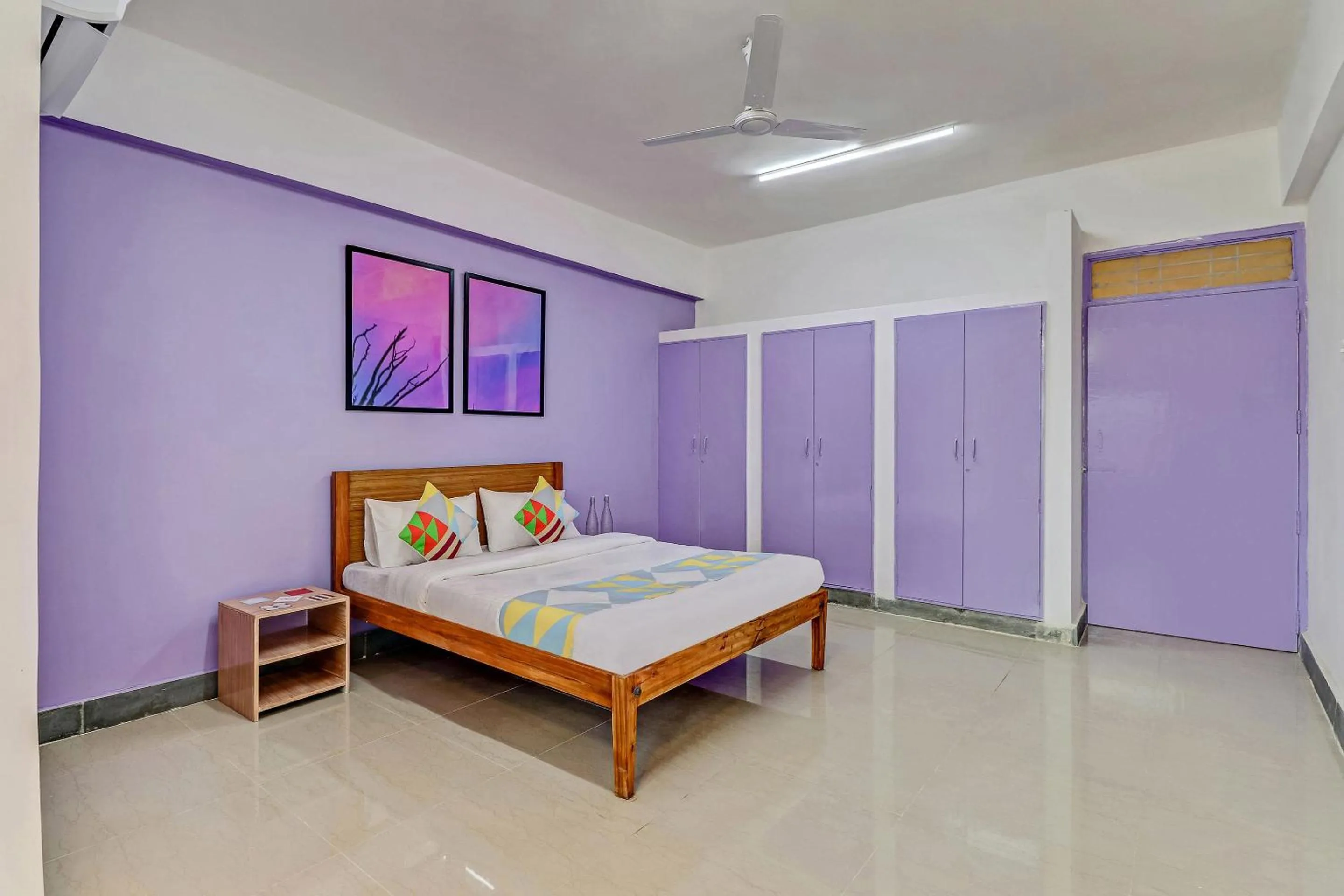 Bedroom, Bed in Capital O Elite Stay Jp Nagar Near SRI SATHYA GANAPATHI SHIRDI SAIBABA Temple