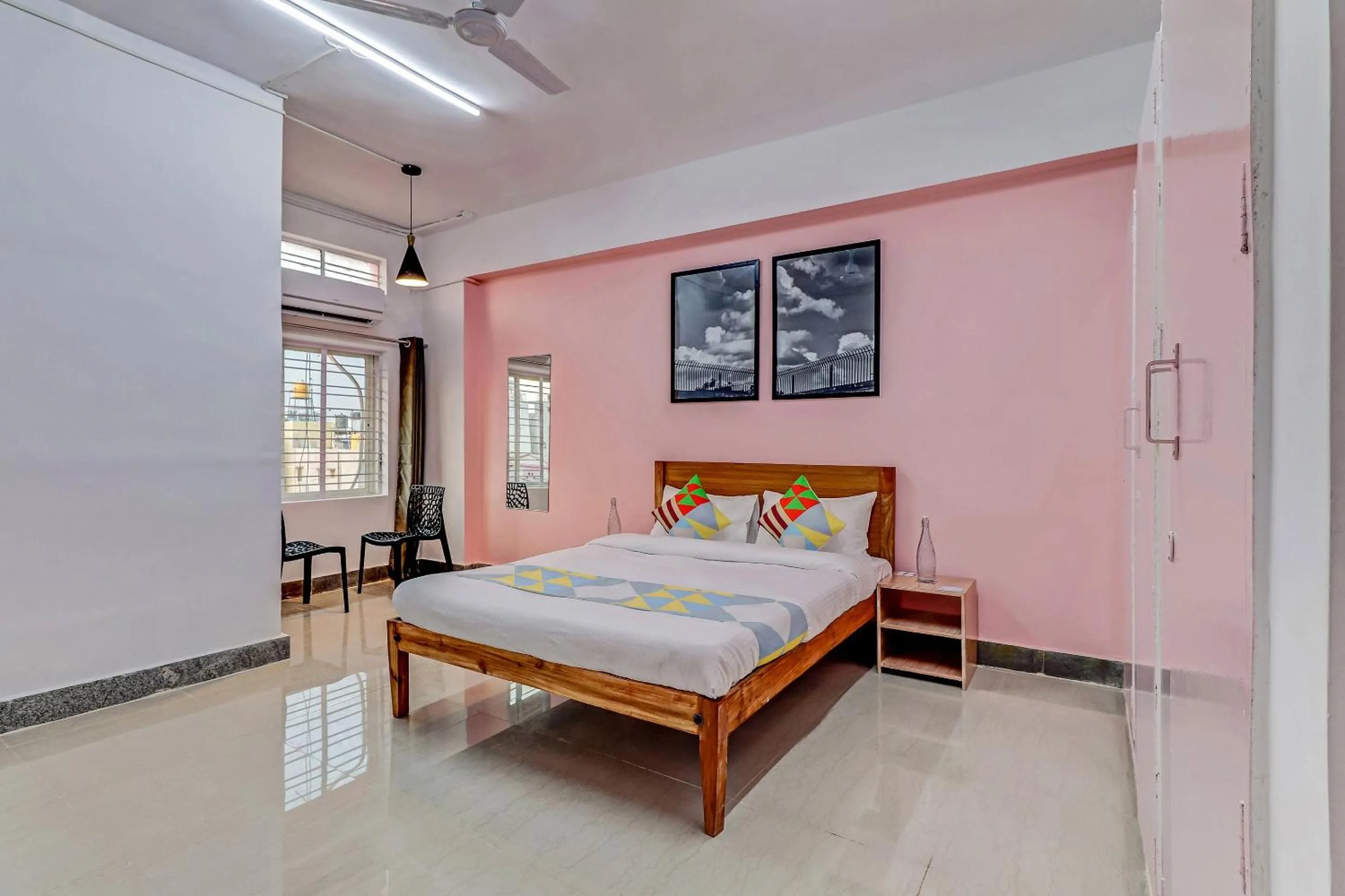 Bedroom, Bed in Capital O Elite Stay Jp Nagar Near SRI SATHYA GANAPATHI SHIRDI SAIBABA Temple