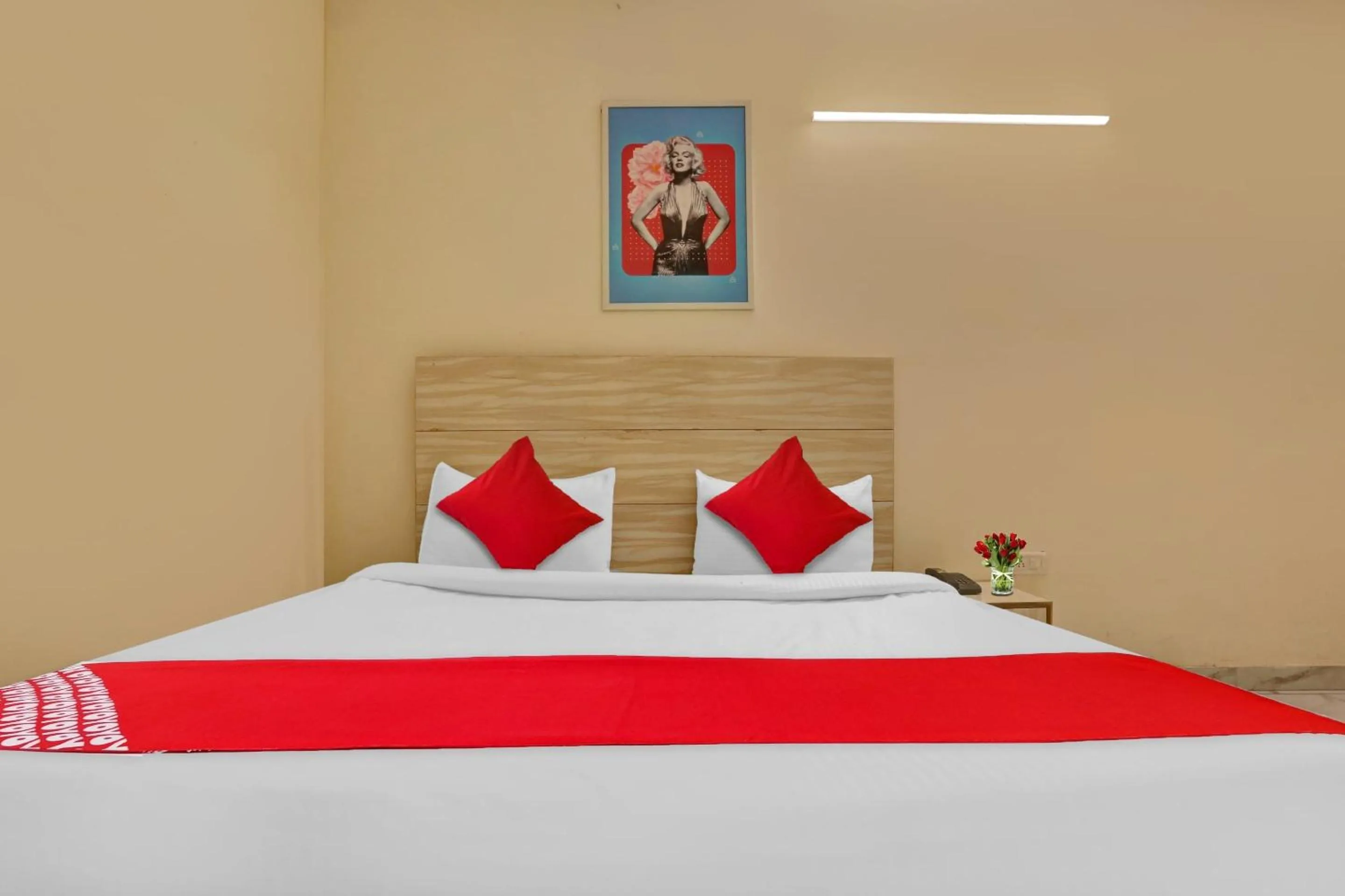 Bedroom, Bed in Hotel O Raas Near Hira Sweet