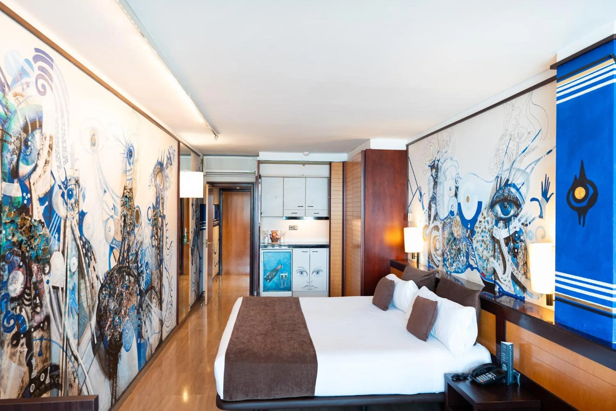 Bedroom, Bed in Estela Barcelona