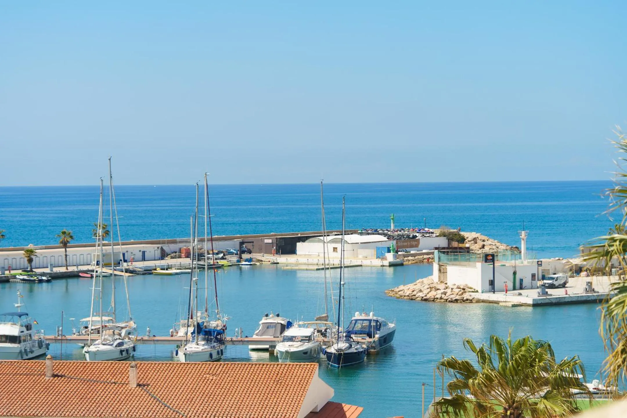 Sea view in Estela Barcelona